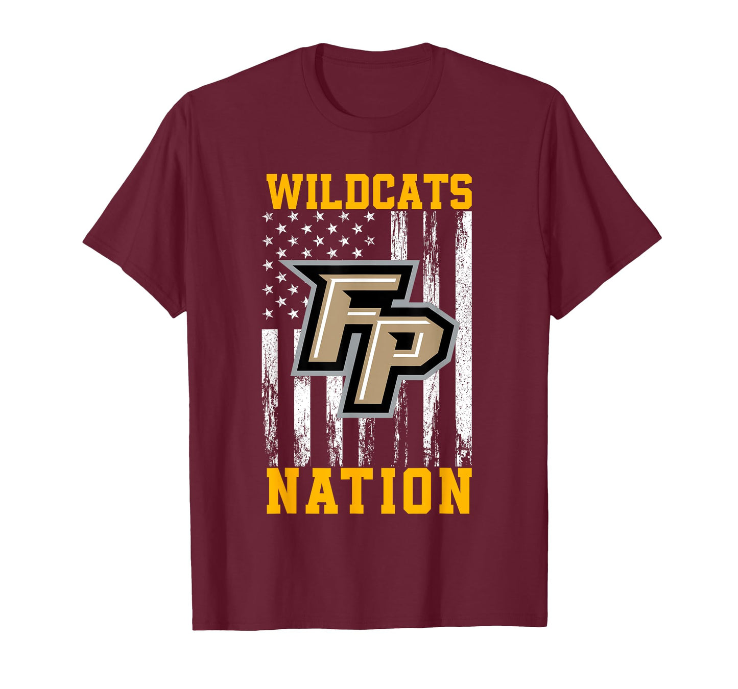 Fort Payne Wildcats Logo Nation HS T-Shirt