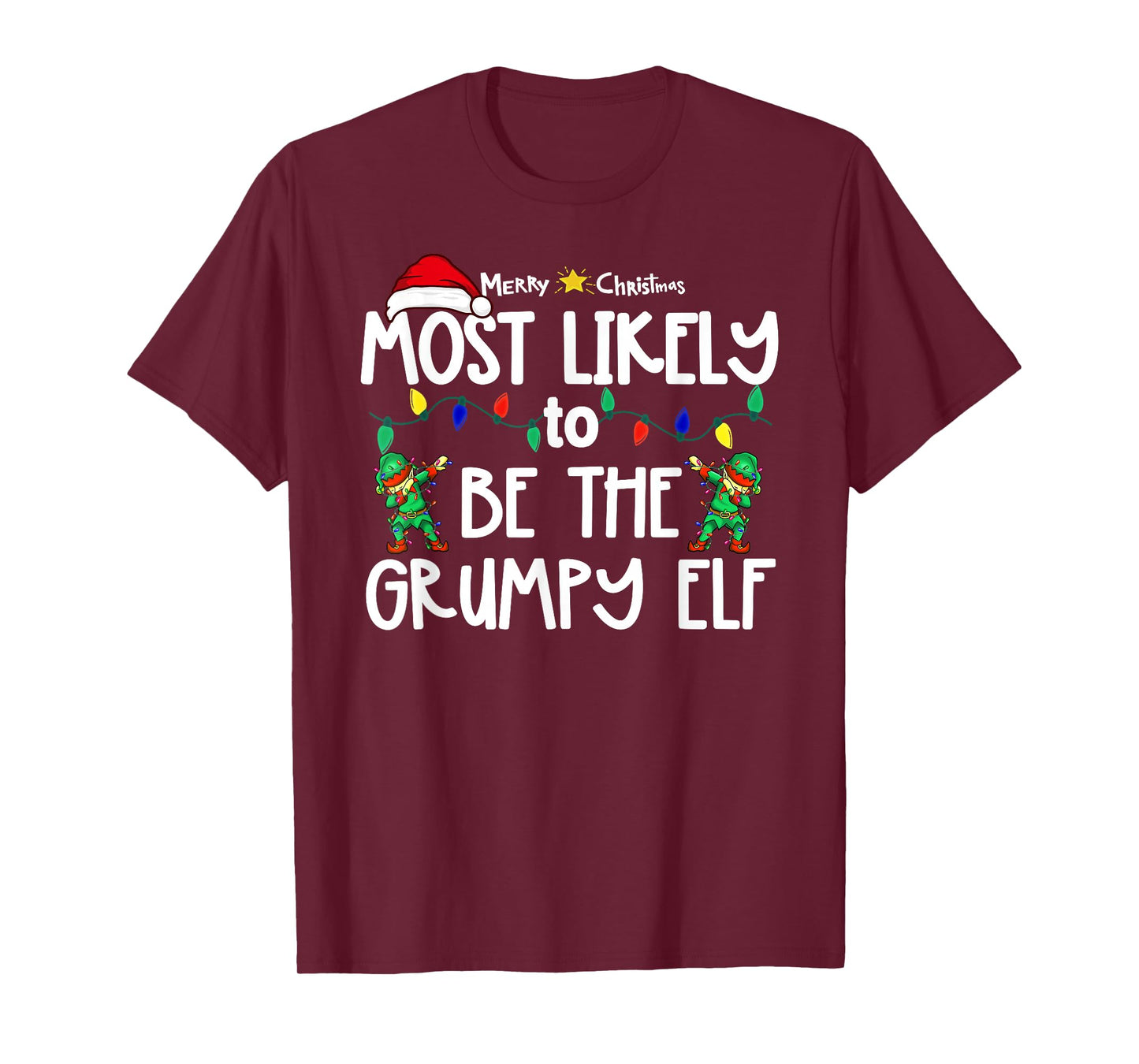 Most Likely to Christmas Shirt Matching Family Pajamas Funny T-Shirt