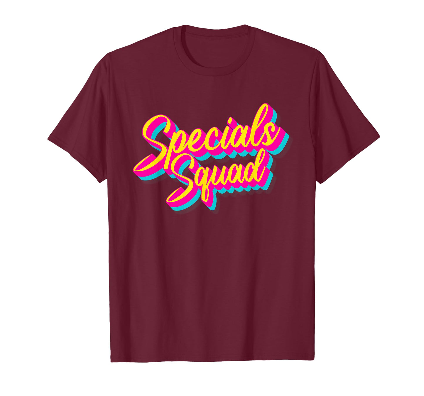 Specials Squad Team Art Music PE Tech Gym Teacher Men Women T-Shirt