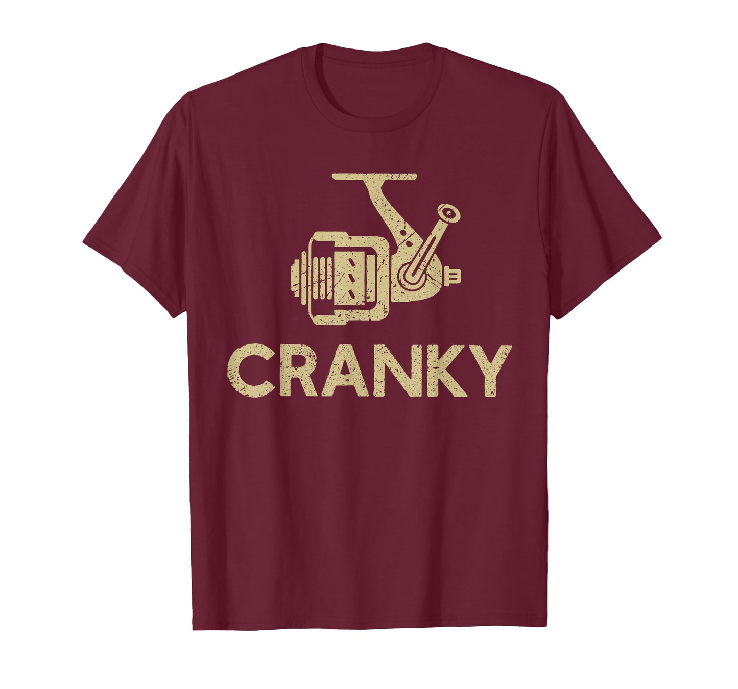 Crankbait Fishing Lure - Cranky Funny Gift Ideas For Fishing T-Shirt