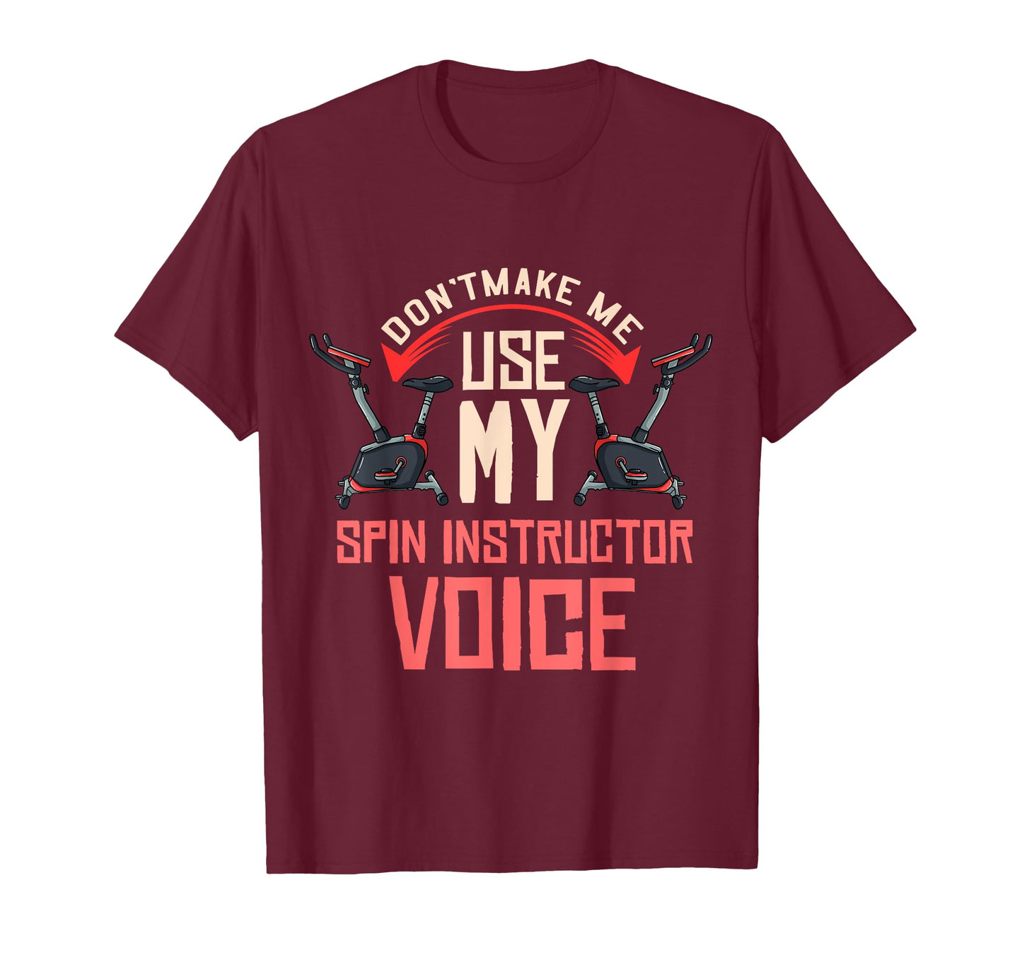Spinning Class Gift Indoor Cycling Spin Workout T-Shirt