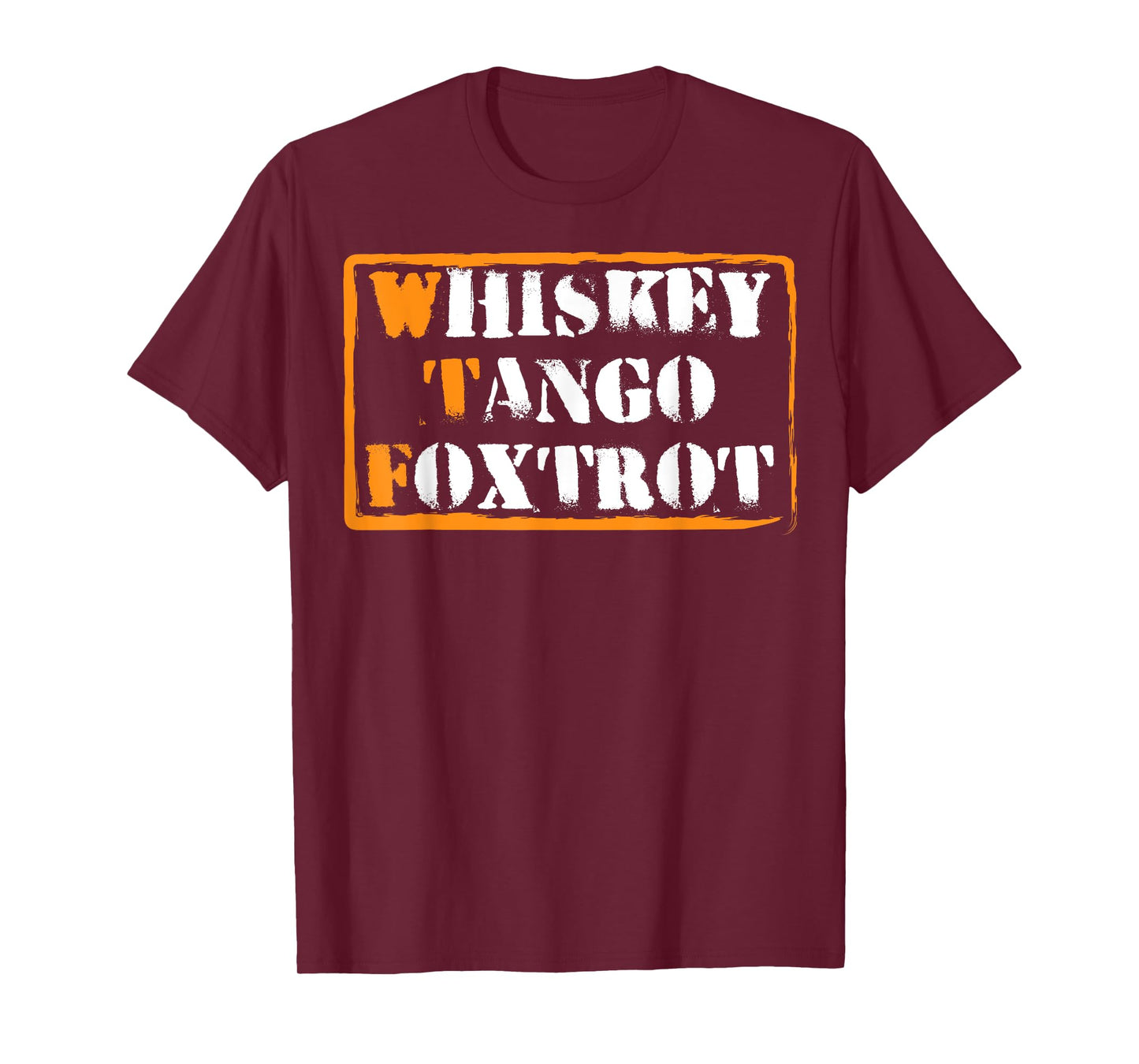 Whiskey Tango Foxtrot WTF Badge Sign T-shirt