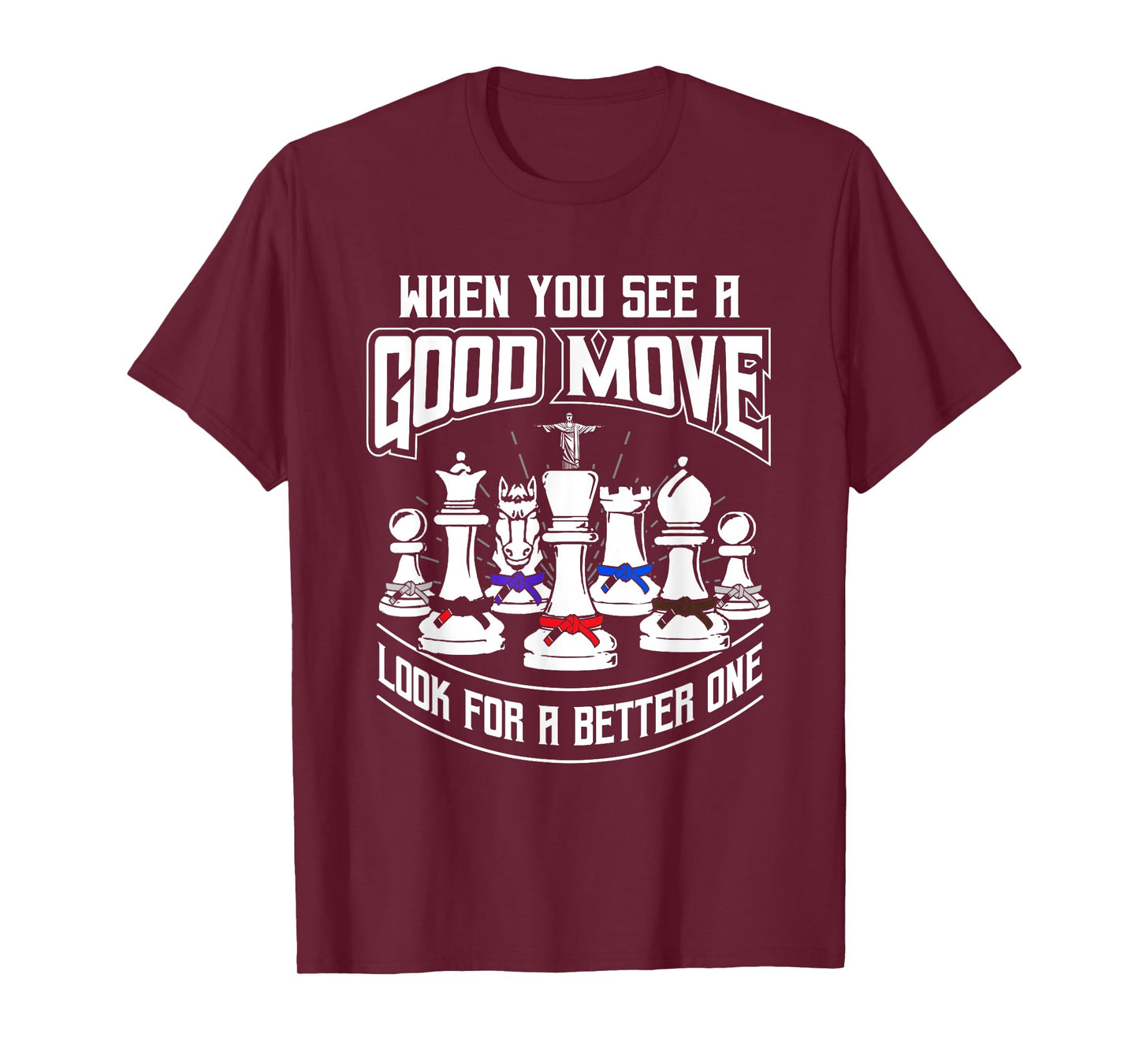 BJJ Chess - Brazilian Jiu-Jitsu and BJJ Gift T-Shirt