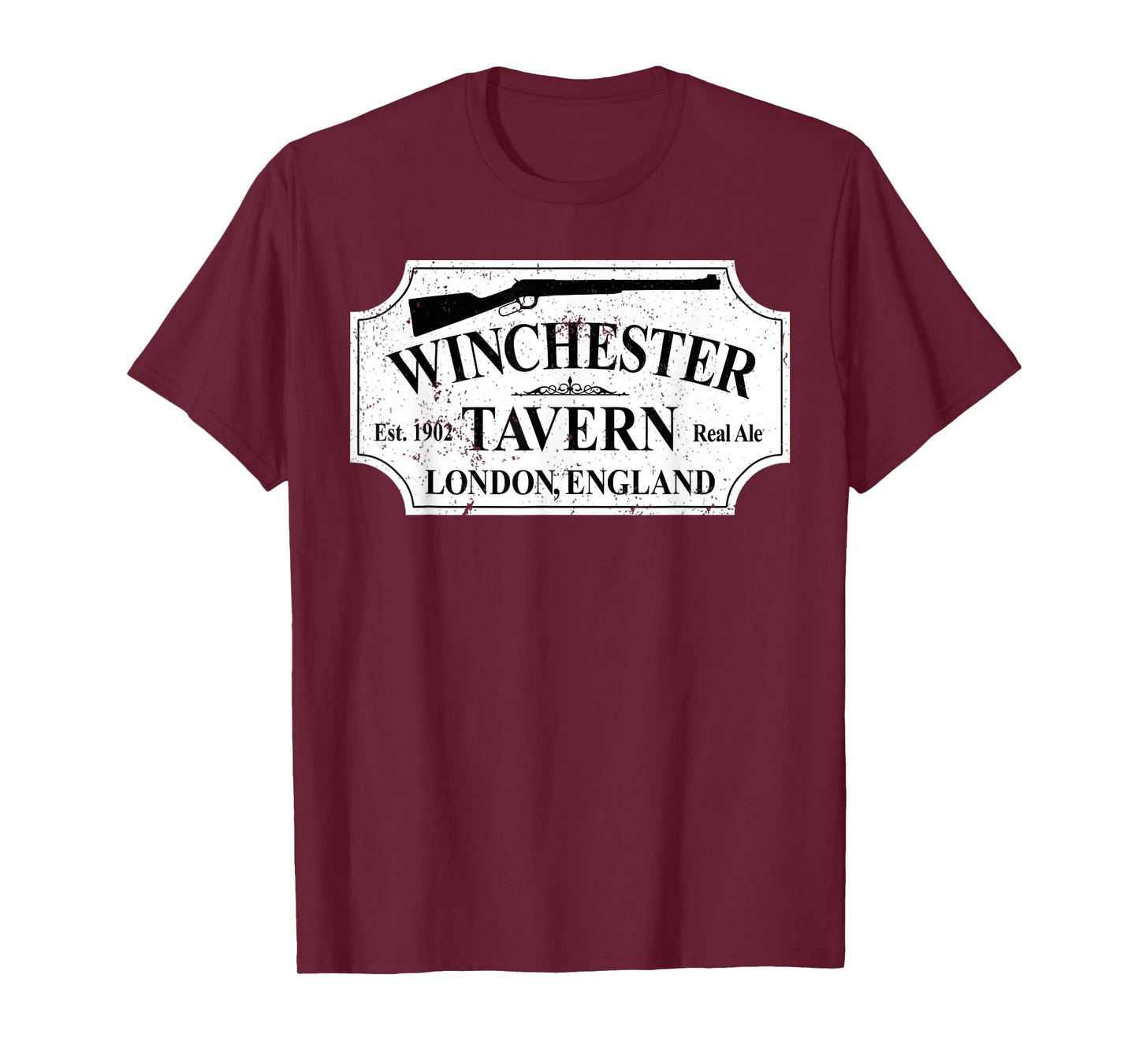 Winchester Vintage Tavern Shaun Horror Of The Dead T-Shirt