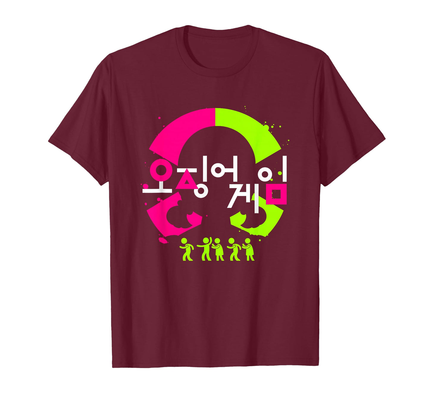 Squid Game Halloween Red Light Green Light Haunting Doll T-Shirt