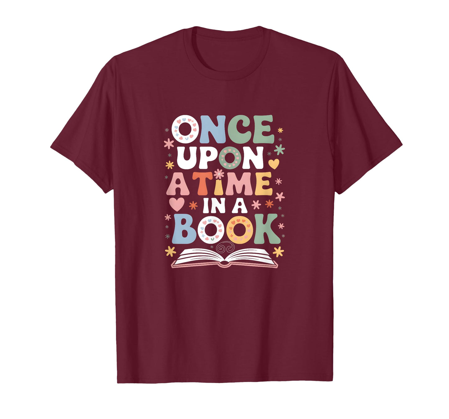 Once Upon a Time in a Book - Whimsical Storytelling T-Shirt