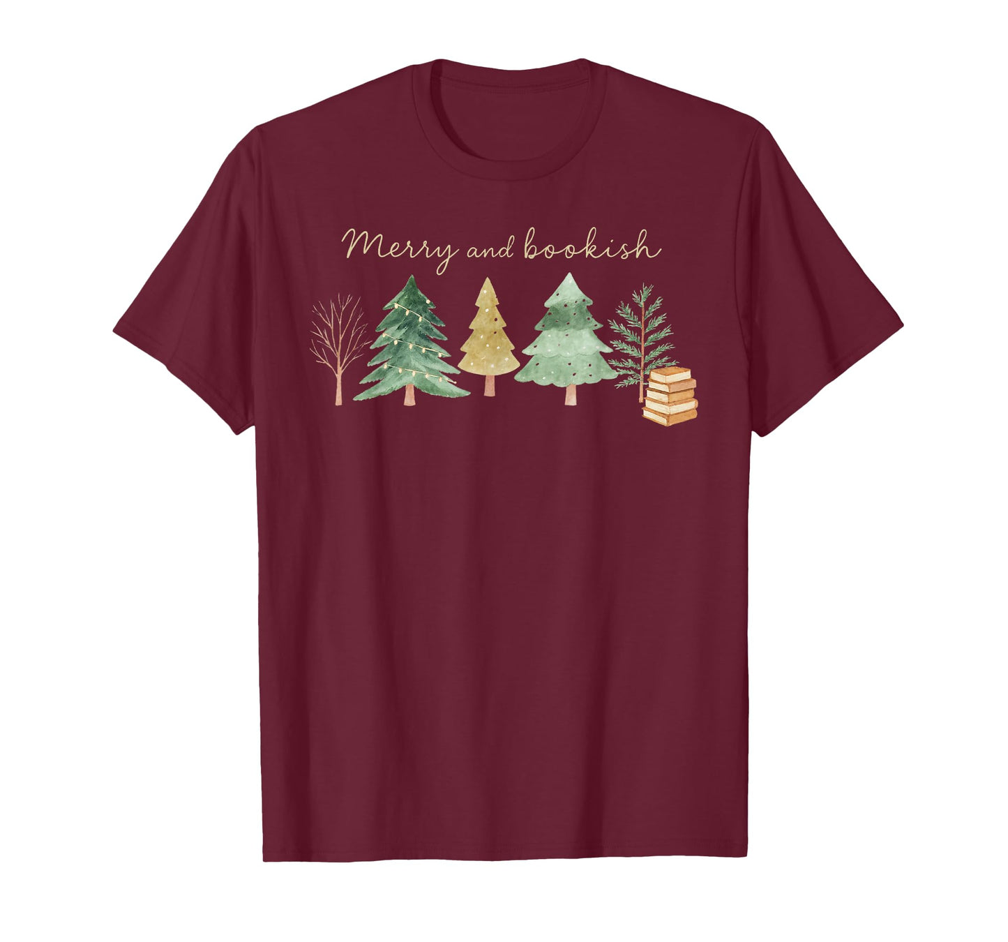 Christmas Read, Cozy Bookish Xmas Girl Reader Ugly Gift T-Shirt