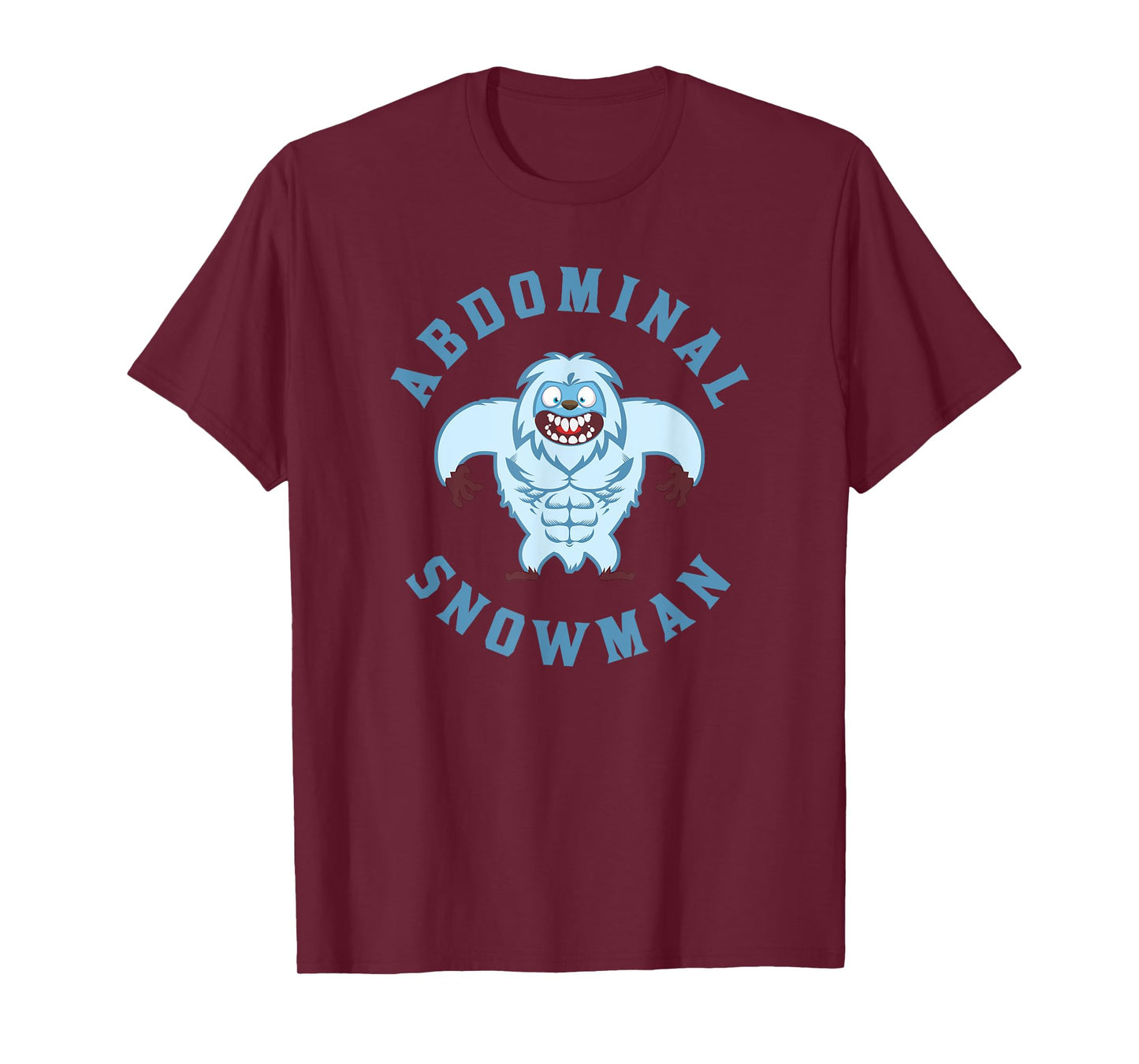 Winter Workout Gear Abdominal Snowman T-Shirt