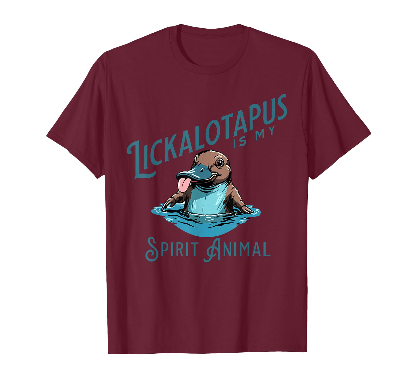 Vintage Funny Lickalottapus Is My Spirit Animal Lovers Meme T-Shirt