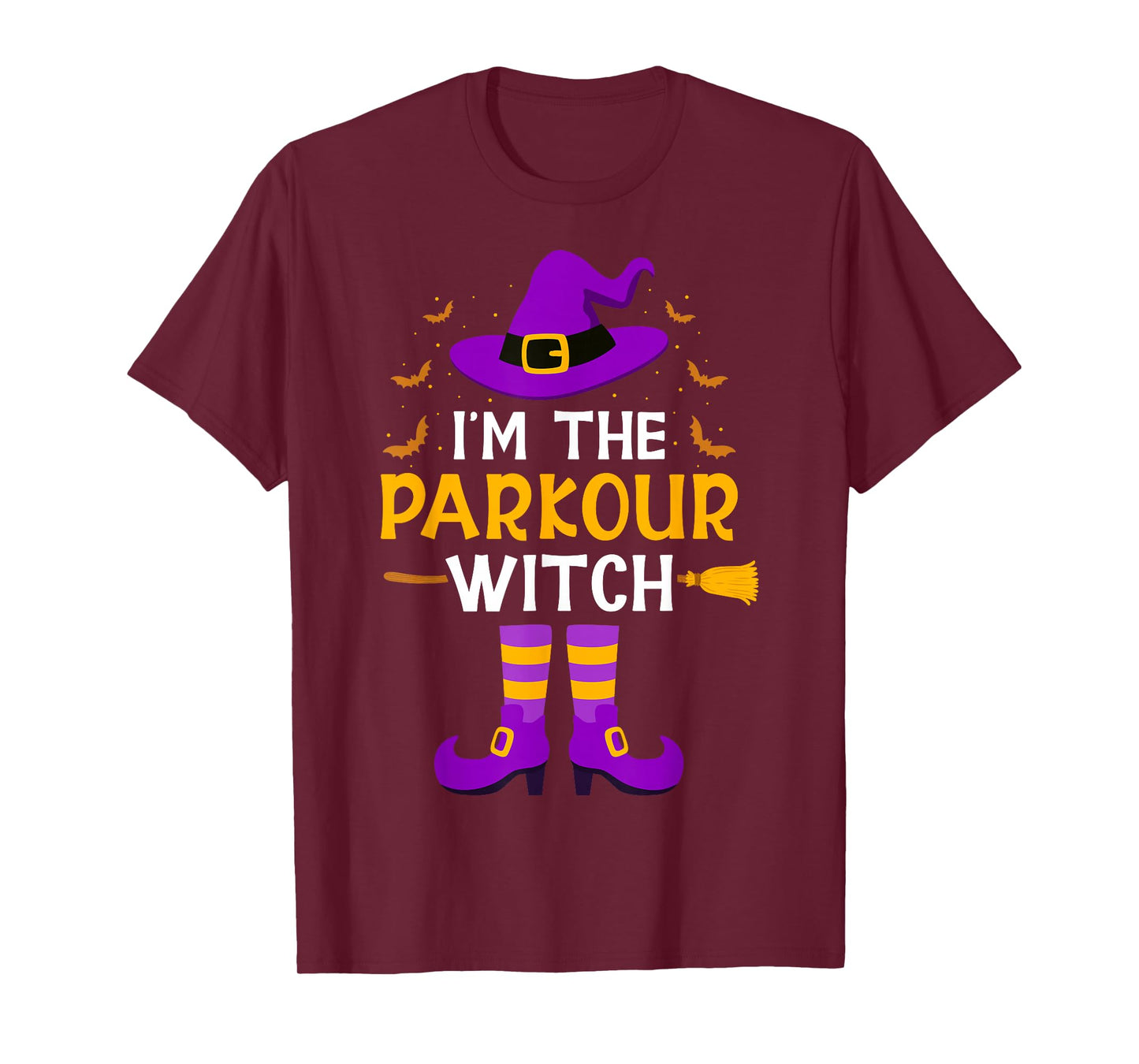 I'm The Parkour Witch - Traceur Freerunner Halloween T-Shirt