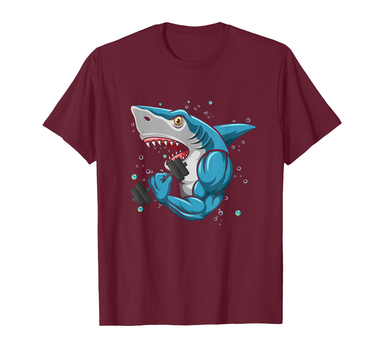 Shark Gym Powerlifting Weightlifting Bodybuilding T-Shirt