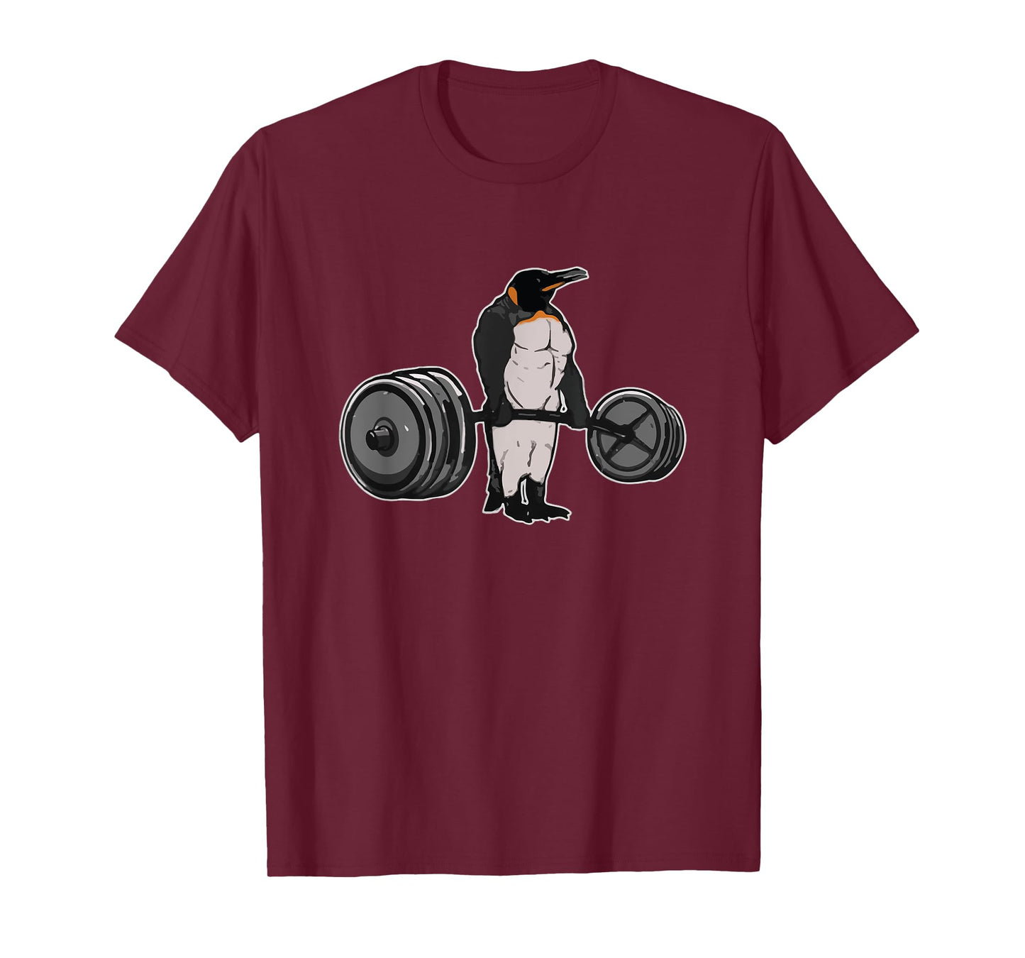 Penguin Deadlift Gym Weightlifting Powerlifting T-Shirt