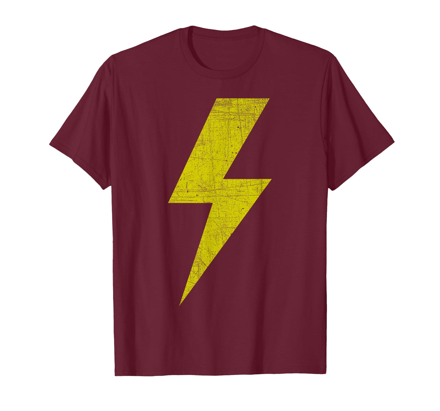 Yellow Team Bolt of Lightning Game Design T-Shirt