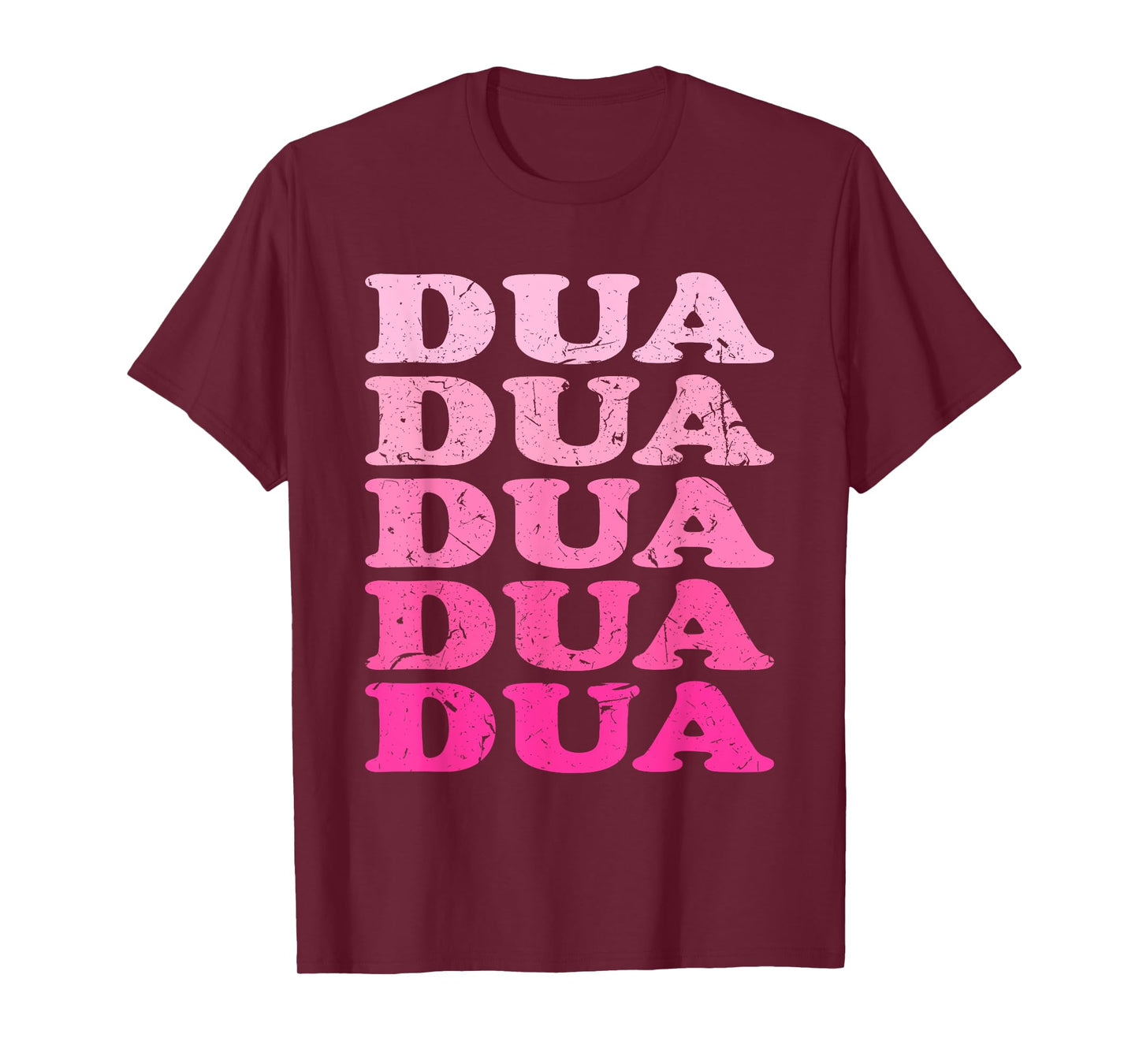 Retro Dua First Name Personalized Dua Groovy Vintage T-Shirt