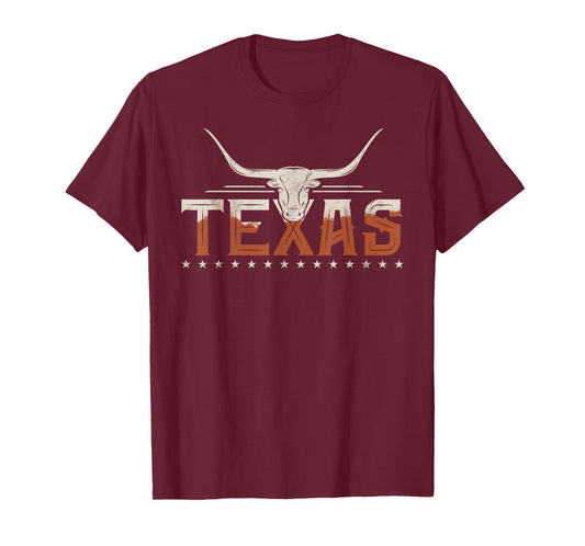 Texas longhorn texas funny texan and us state texas design T-Shirt