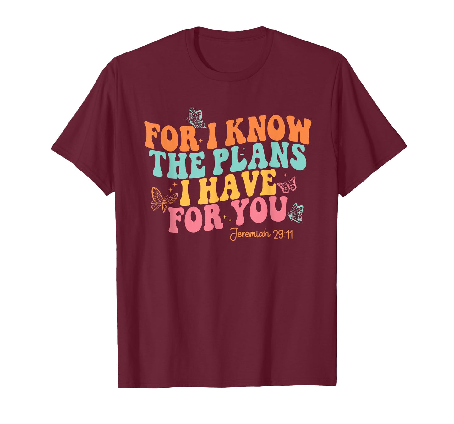 Jeremiah 29:11 Cute Preppy Aesthetic Christian T-Shirt