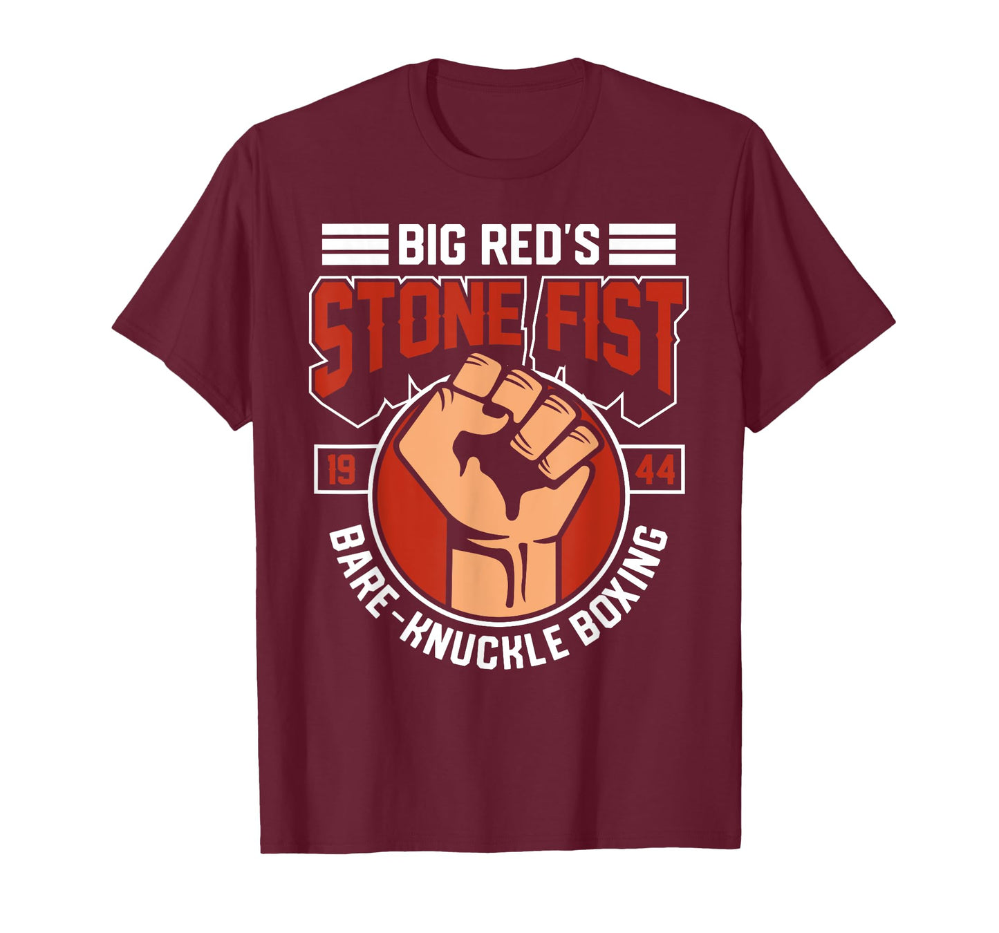 Bare-Knuckle Boxing Club Fighter Training Gym Stone Fist T-Shirt
