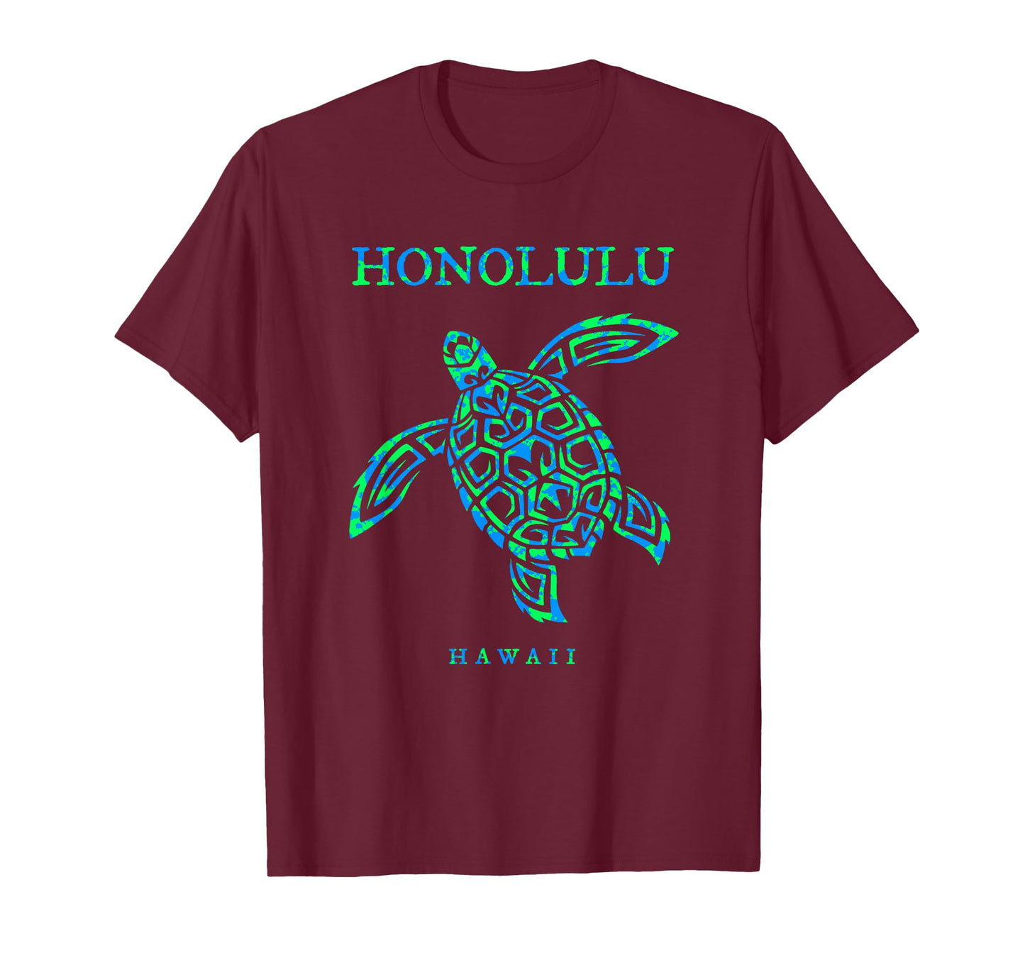 Honolulu Hawaii Sea Turtle Boys Girls Toddler T-Shirt