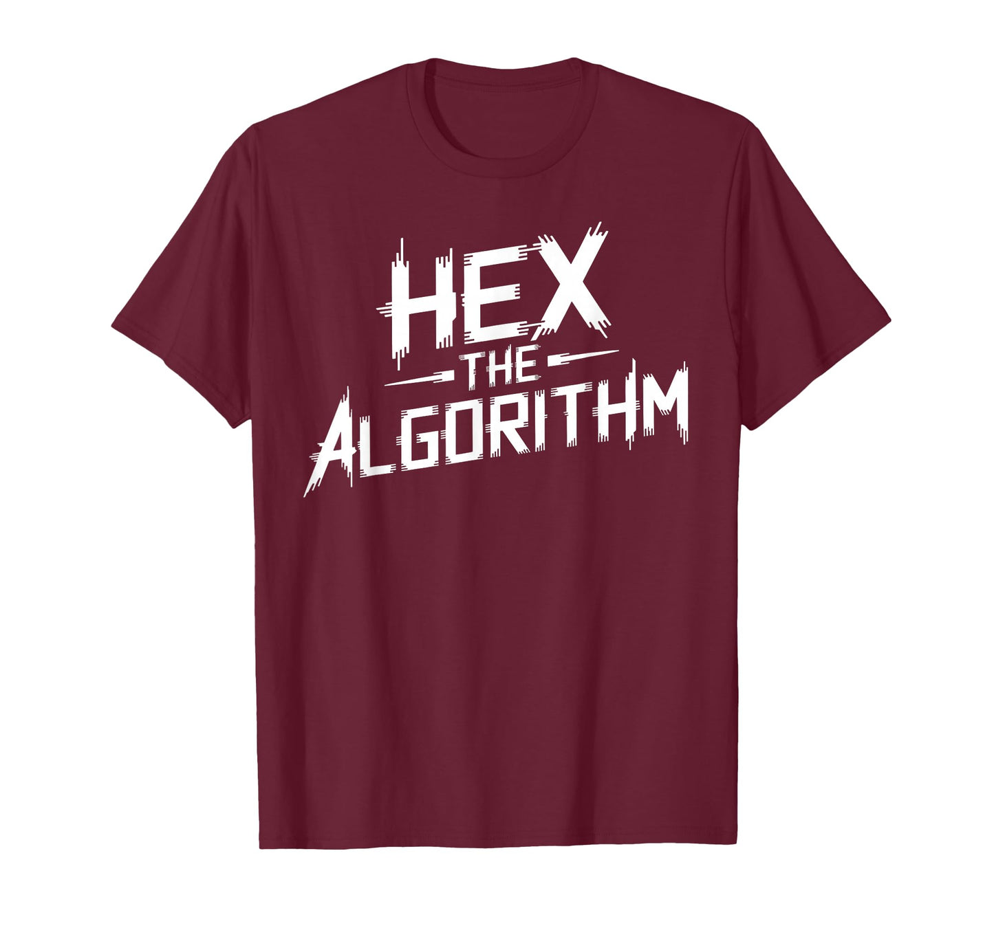 Hex The Algorithm Funny Witch Programmer Halloween Outfit T-Shirt
