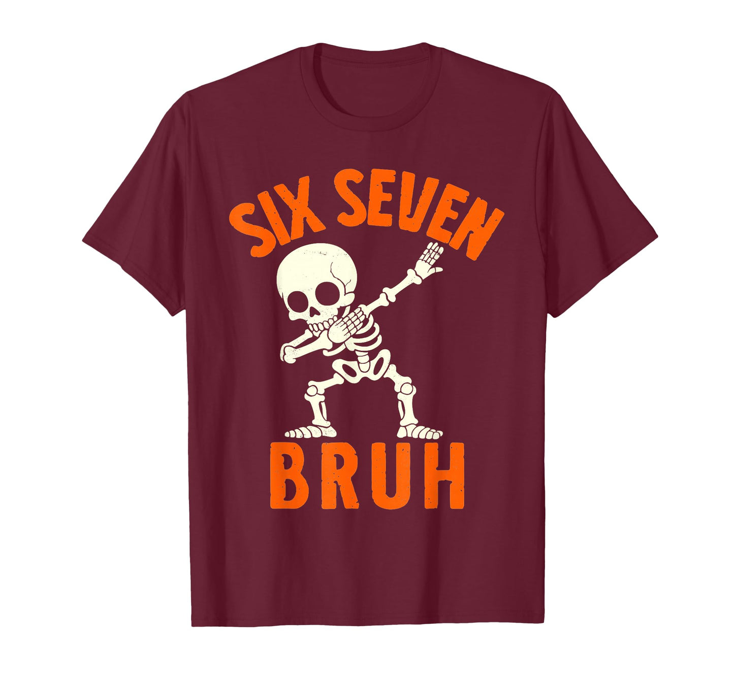 67 Meme 6 7 Halloween Dabbing Six Seven Bruh Funny Boys Kids T-Shirt