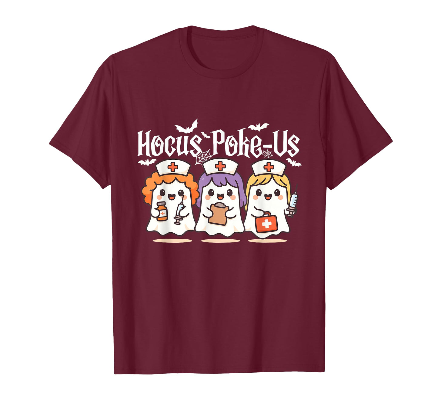 Hocus Poke-Us - Spooky Halloween Nurse Costume T-Shirt