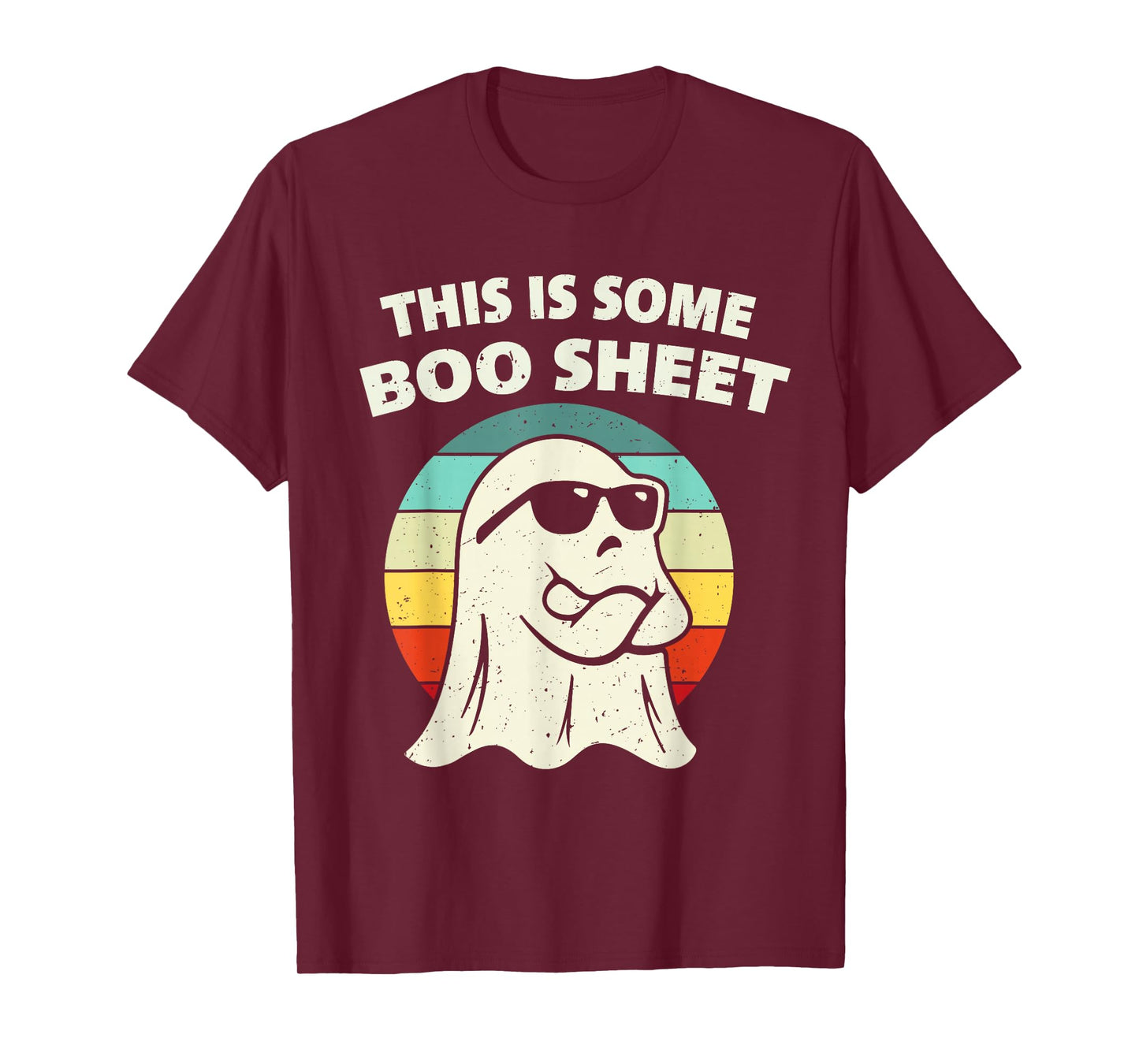 This is Some Boo Sheet Ghost Halloween Costume Men Women T-Shirt