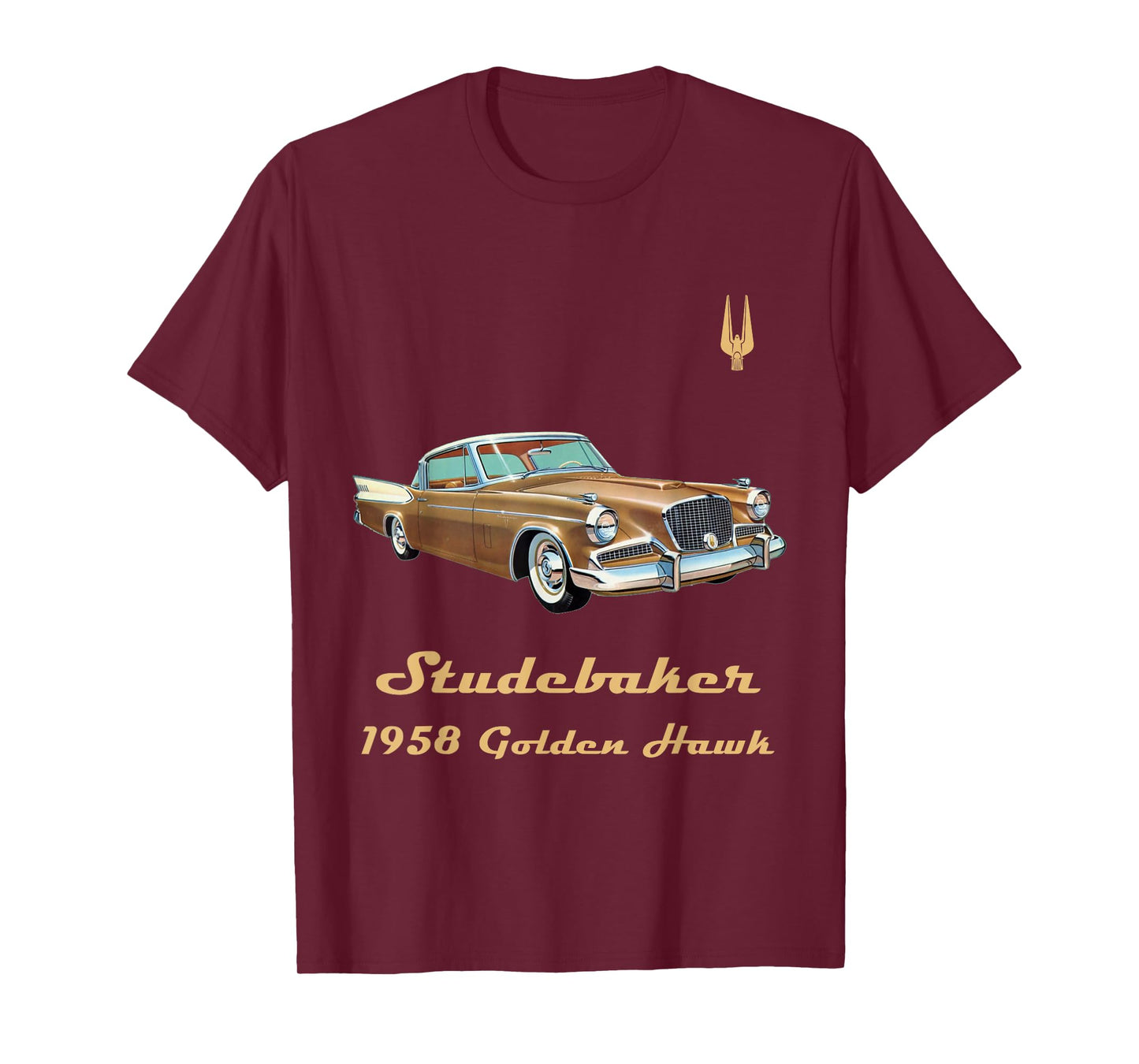 1958 Studebaker Golden Hawk Antique Vintage Car T-Shirt