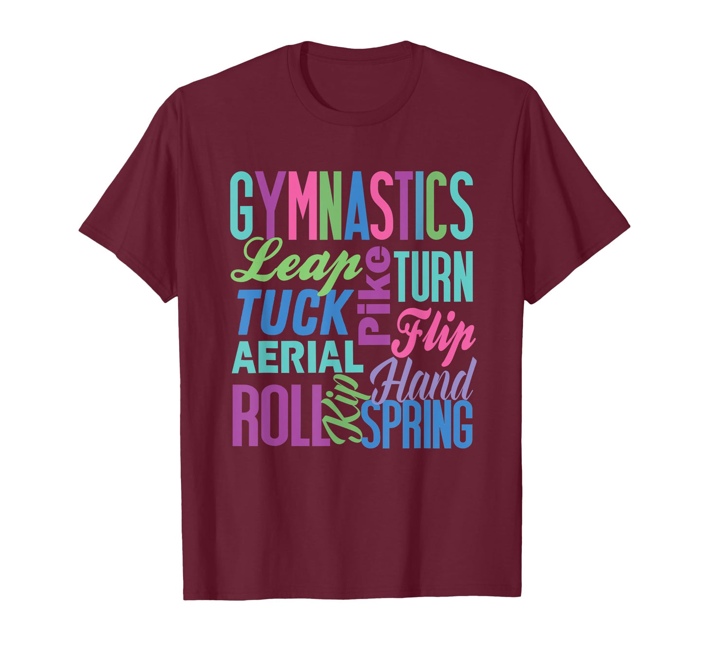 Cute Gymnastics Shirt Gymnast Gifts Gymnastic Clothes Girls T-Shirt