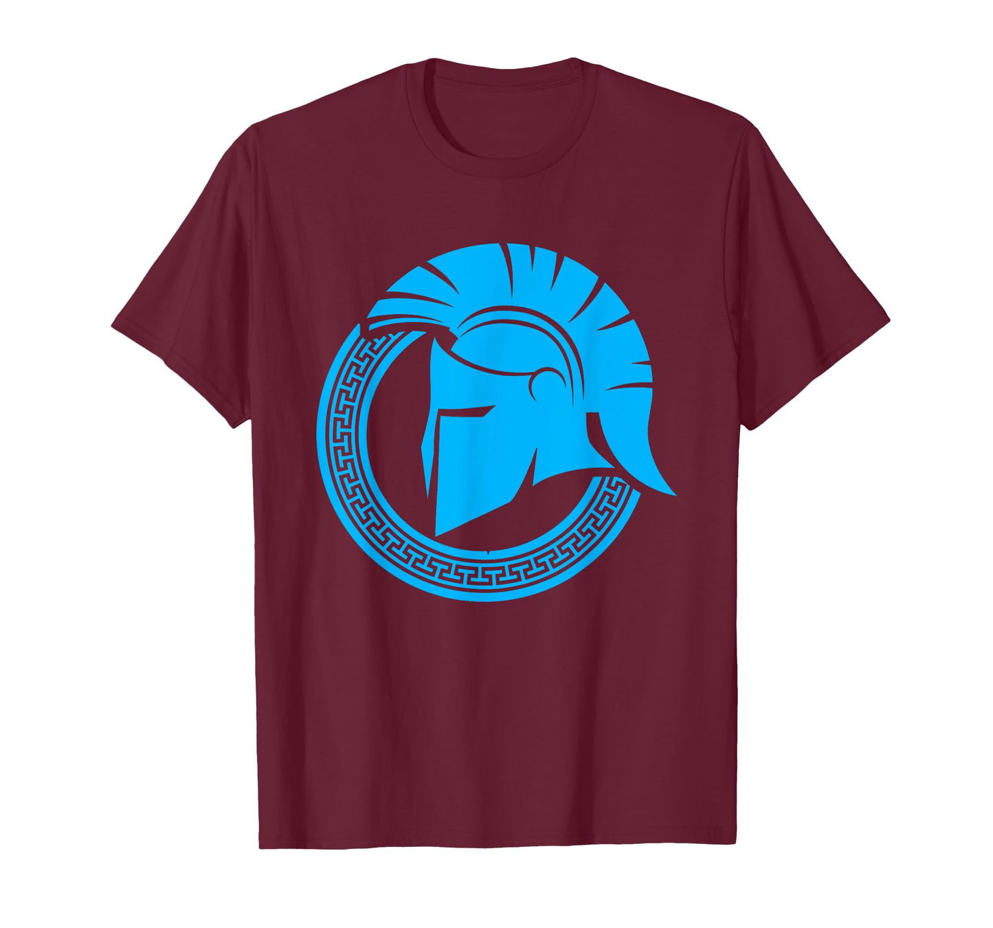 Spartan Warrior Helmet Ancient Greek Gym T-Shirt