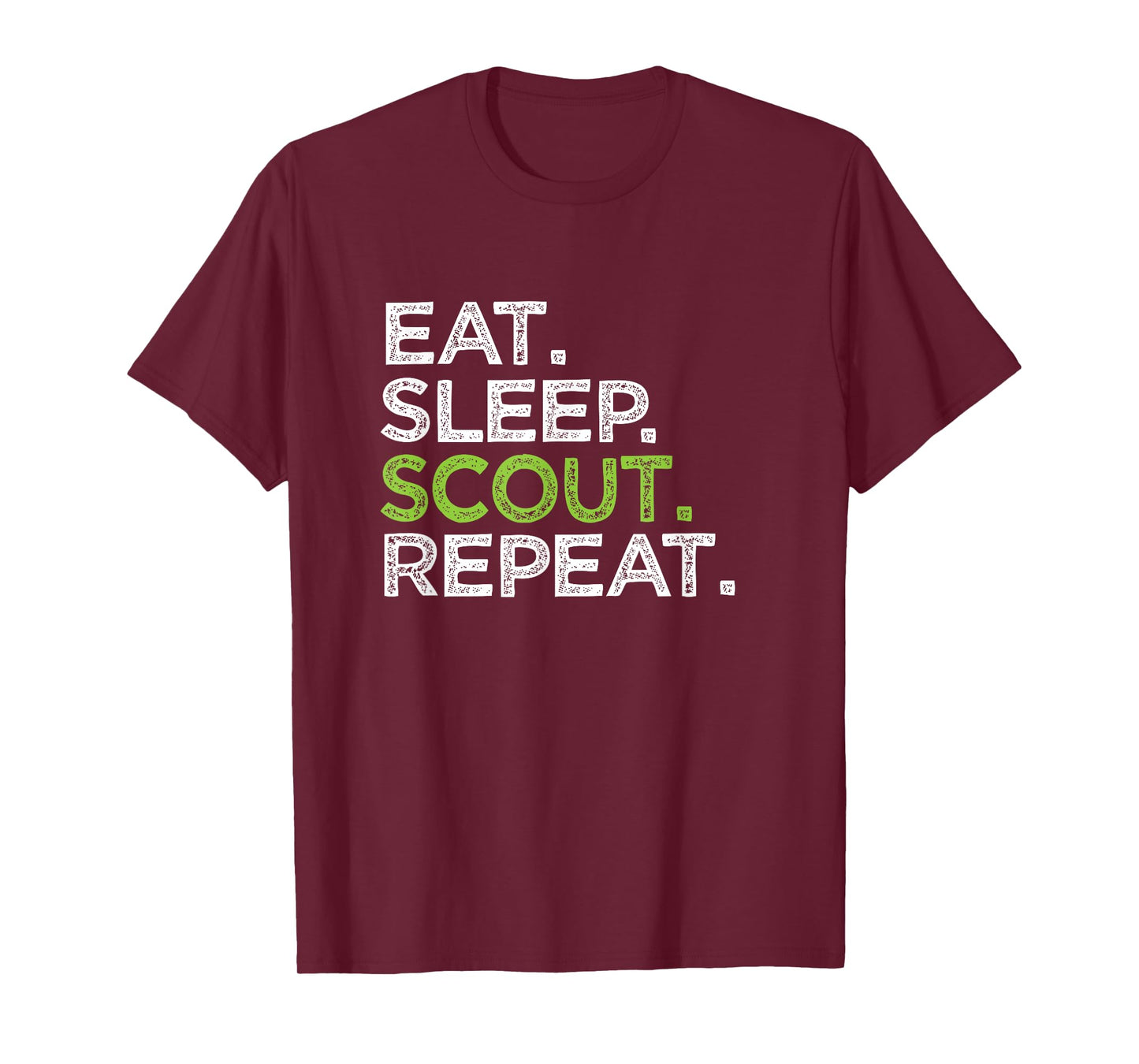 Cool Eat Sleep Scout Repeat Cub Love Scouting Leader T-Shirt