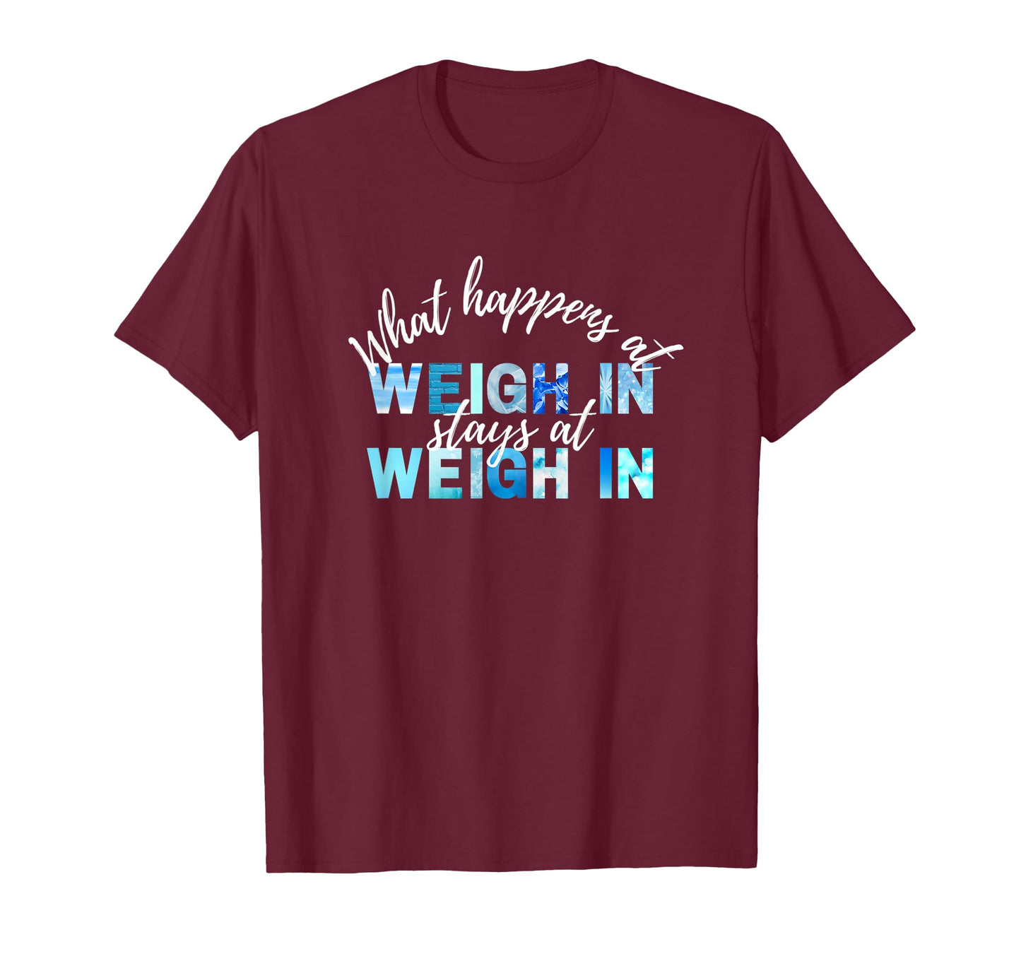 Funny World of Weight Loss Slimming Watcher Weigh In Day T-Shirt