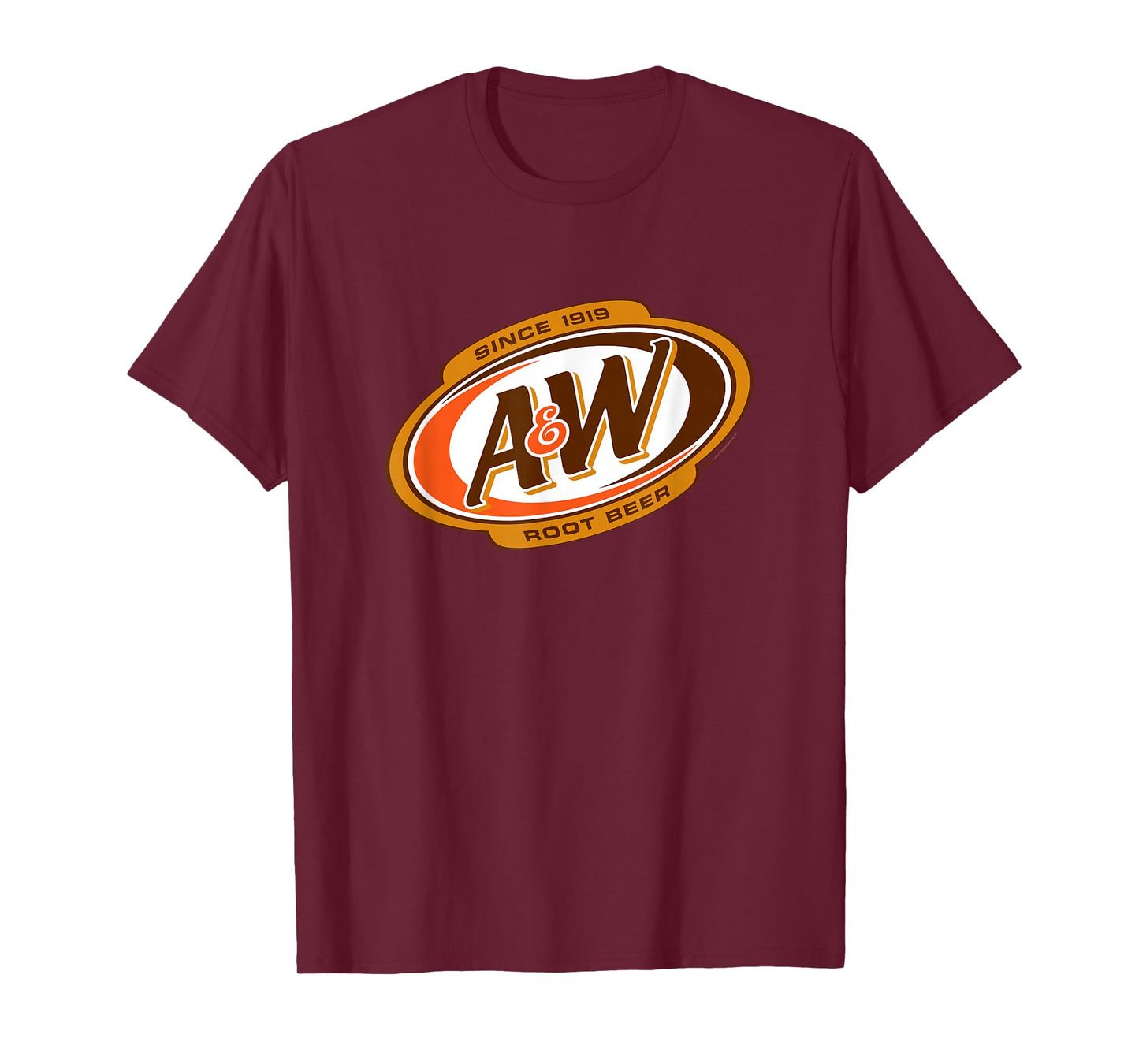 A&W Root Beer Since 1919 Retro Soda Badge T-Shirt