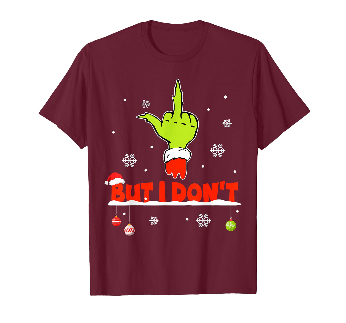 I Love Matching Christmas Shirts But I Don't Xmas Couples T-Shirt