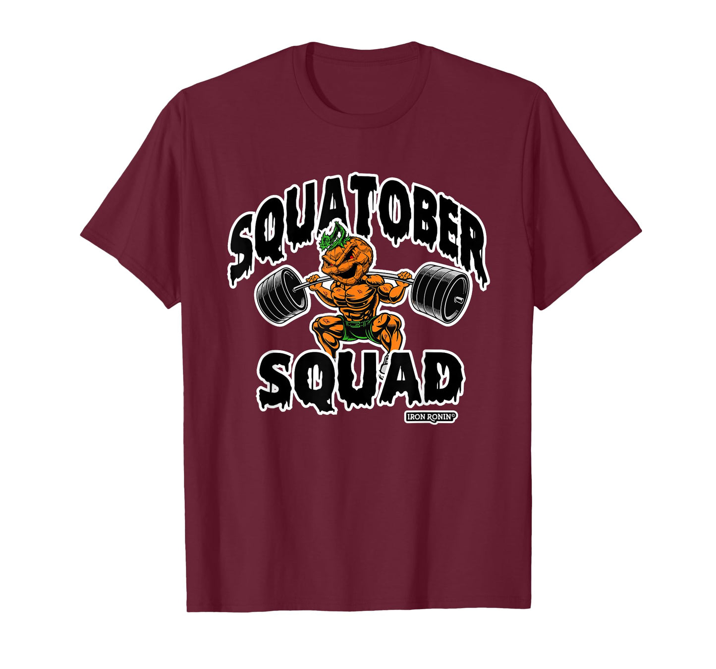 Squatober Squad Halloween Gym T-Shirt