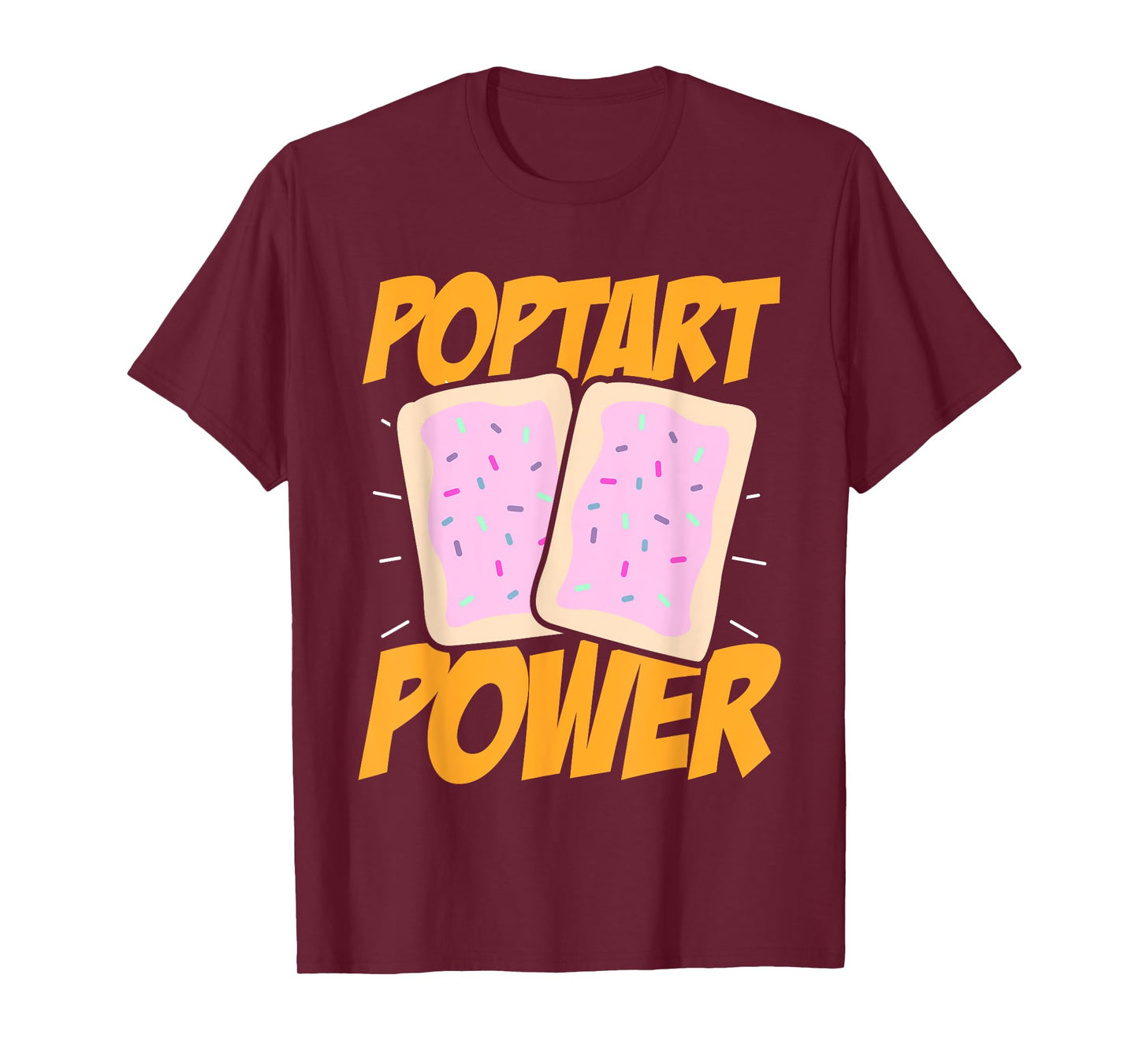 Poptart Power Frosted Toaster Pastry Gym Exercise T-Shirt