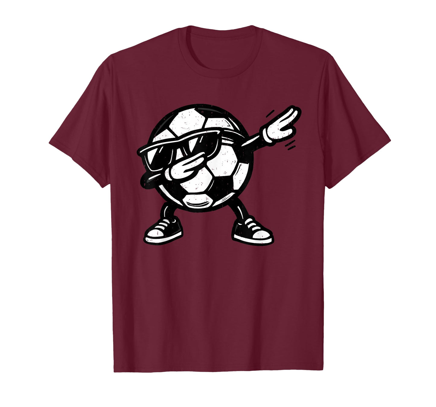 Dabbing Soccer Ball Funny Sport Player Dab Dance Football T-Shirt