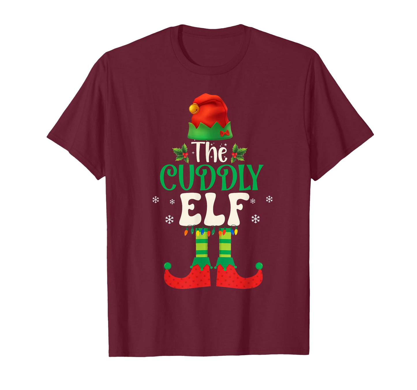 Funny The Cuddy Elf Group Matching Family Christmas 2025 T-Shirt