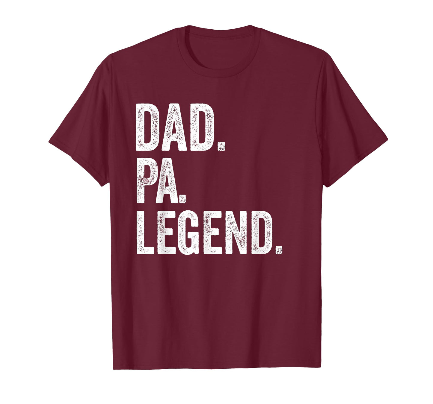 Dad Pa Legend - Vintage Distressed Bold Pa Graphic T-Shirt