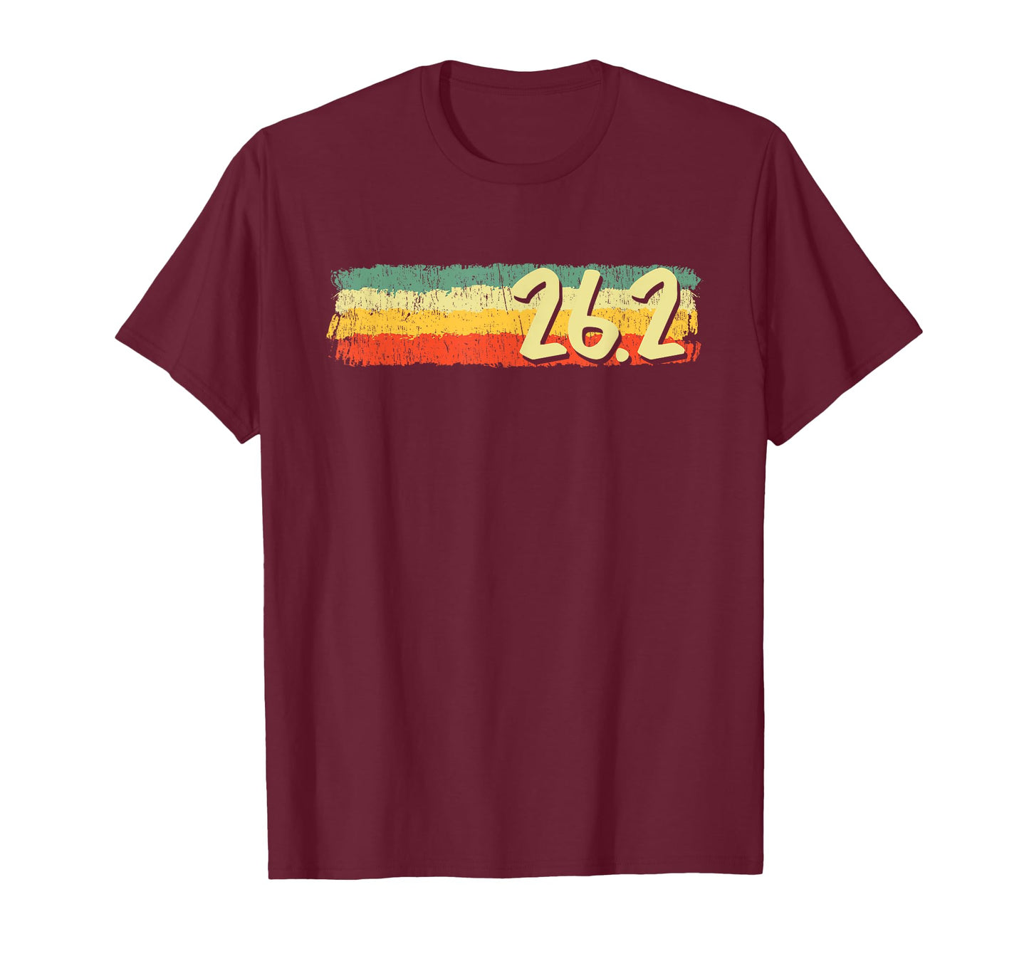 Retro 26.2 Miles Marathon Funny Vintage Athlete Outfit T-Shirt
