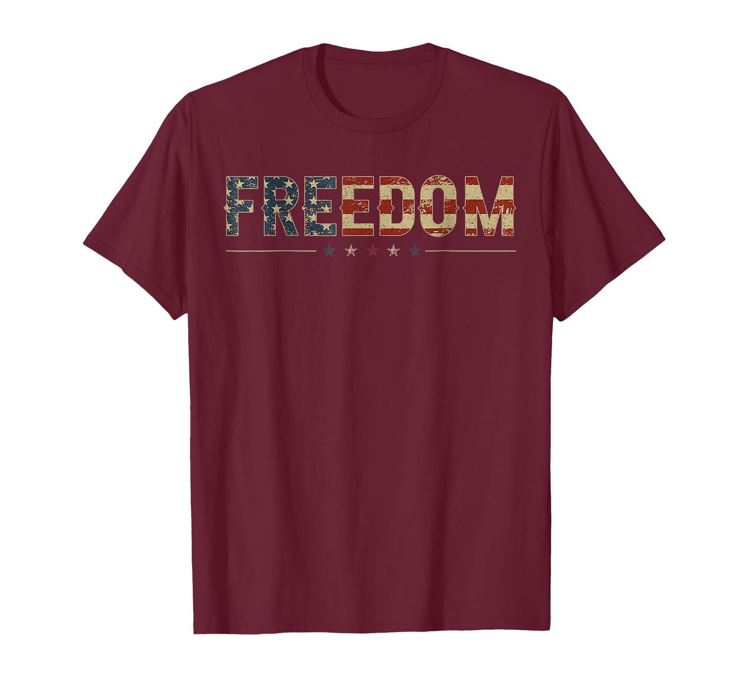 Freedom Vintage America Flag T-Shirt
