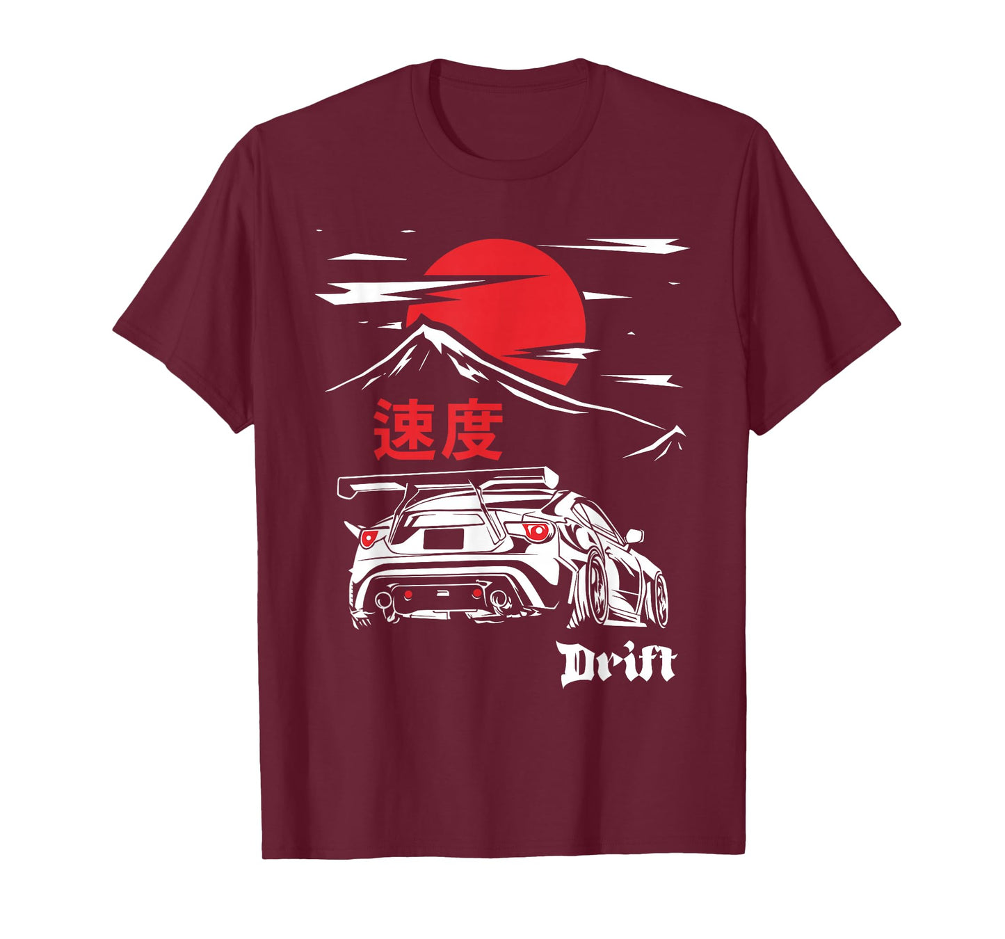 JDM Tokyo Japan Drift Race Car Tuning Retro Vintage Graphic T-Shirt