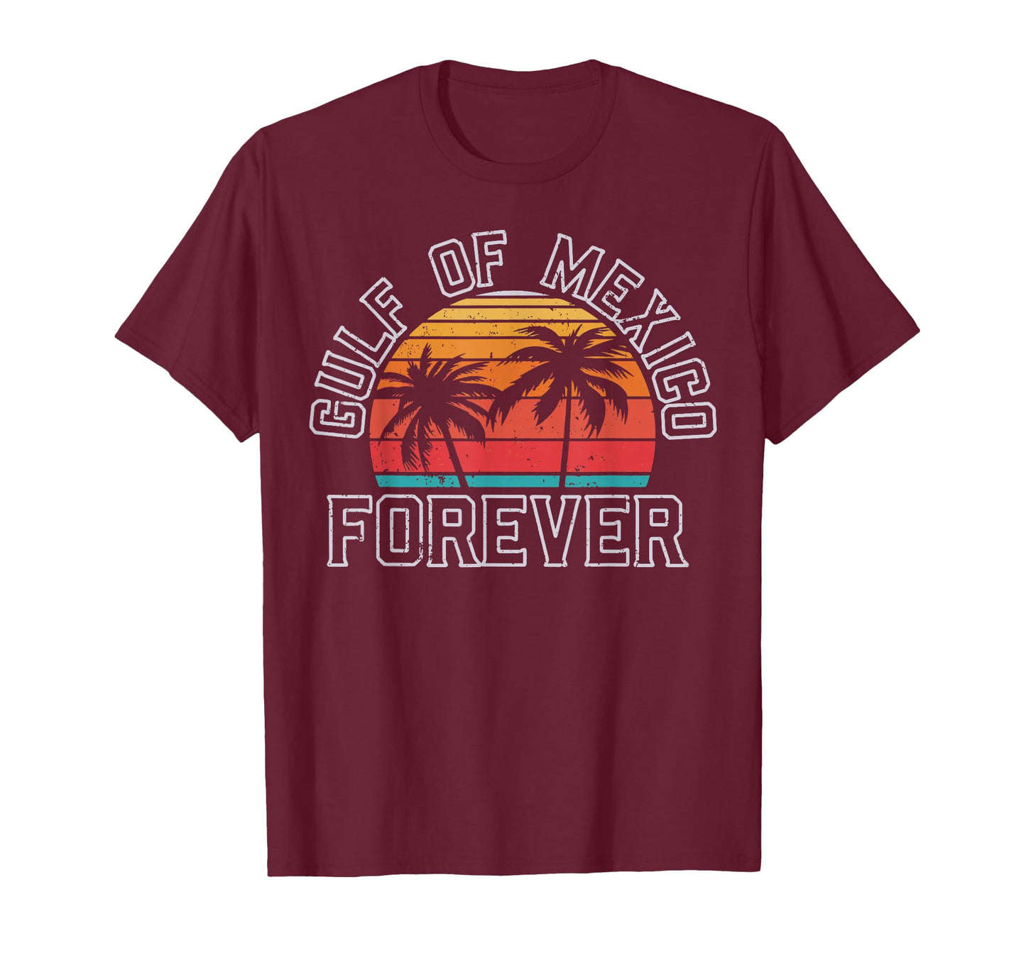 Gulf of Mexico Forever sunset vintage T-Shirt