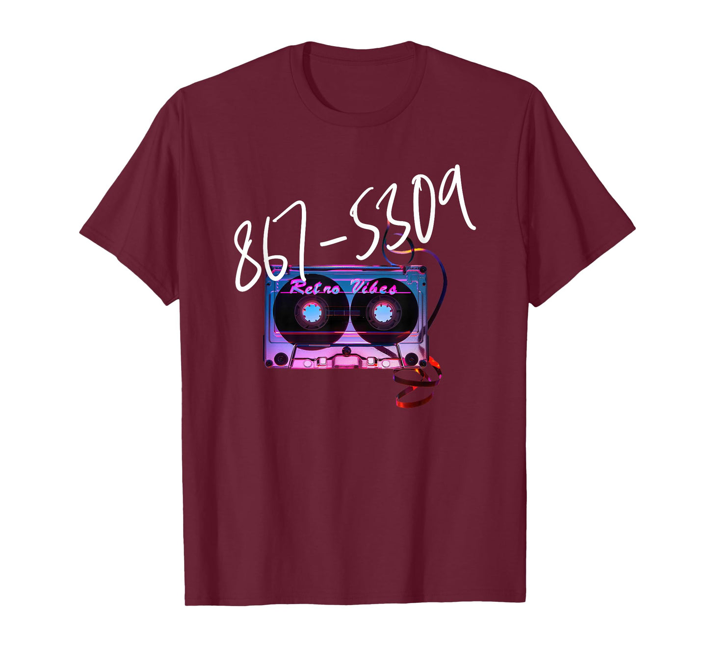 867-5309 Retro Vibes 80's Jenny Tee T-Shirt