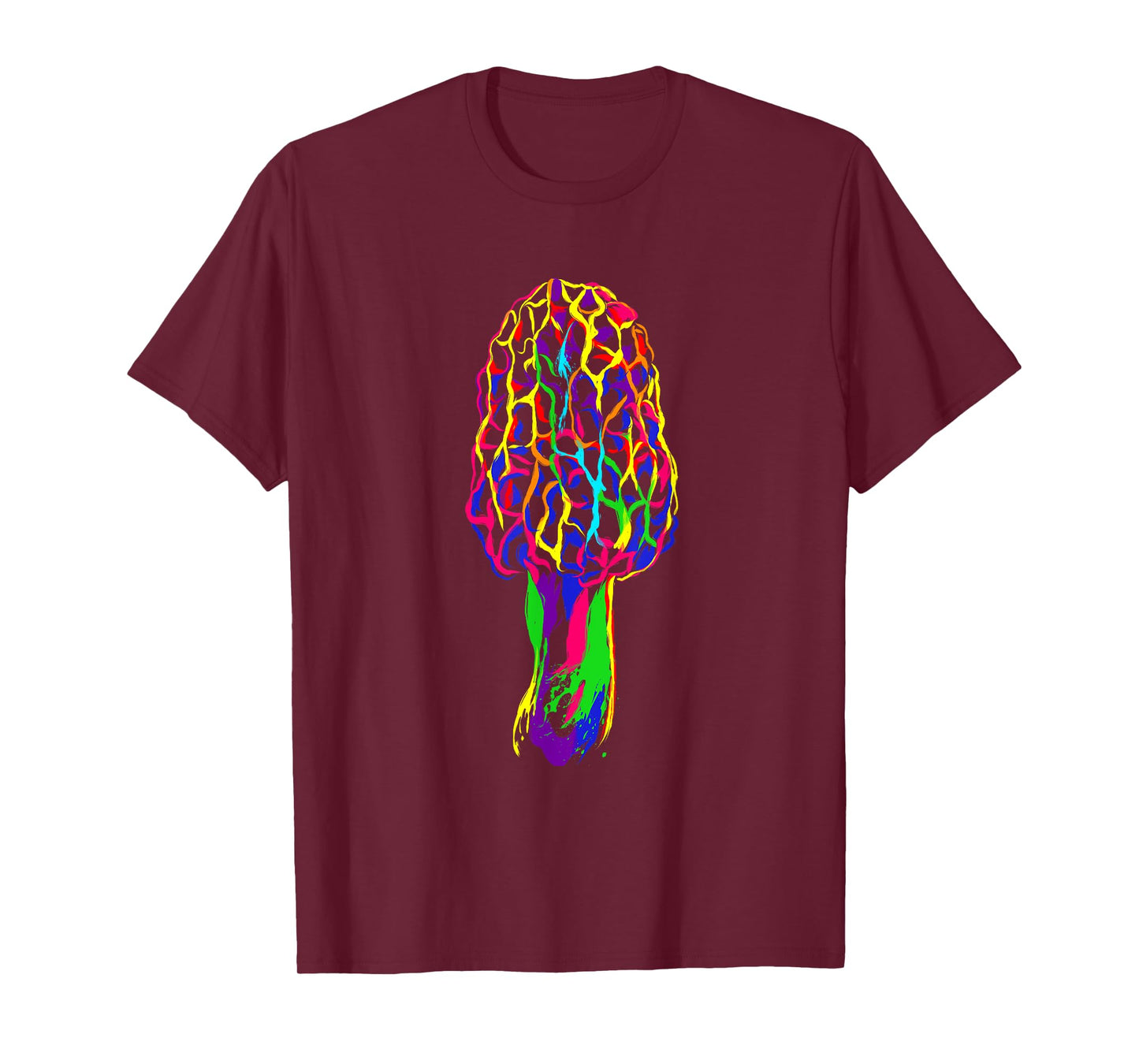 Colorful Morel Mushroom T-Shirt