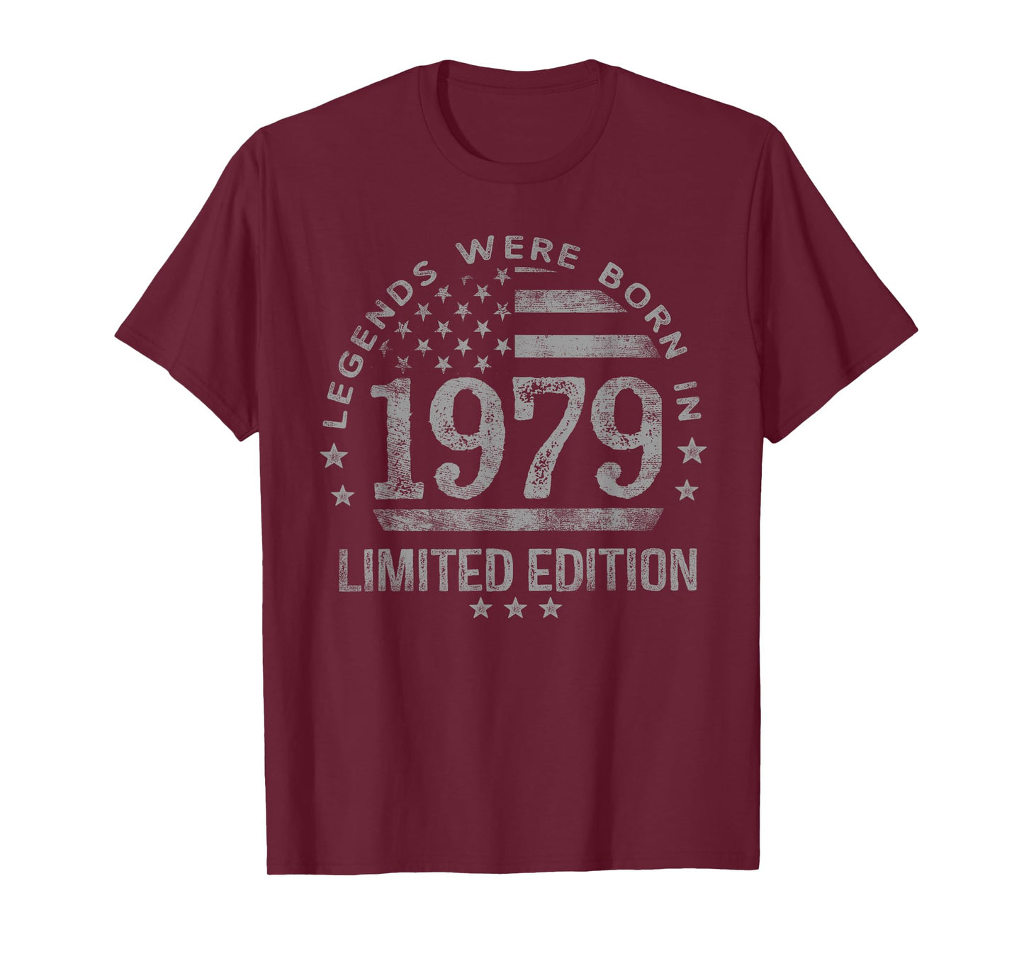 Legends were Born in 1979 USA Flag T-Shirt