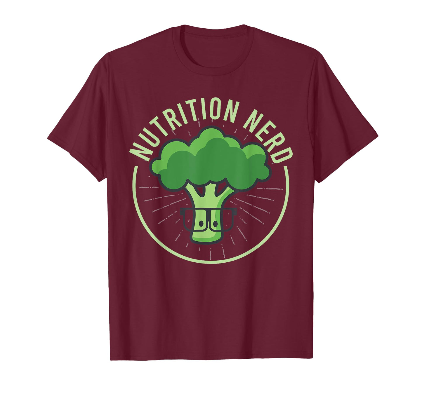 Nutrition Nerd Funny Healthy Food Science Gift T-Shirt