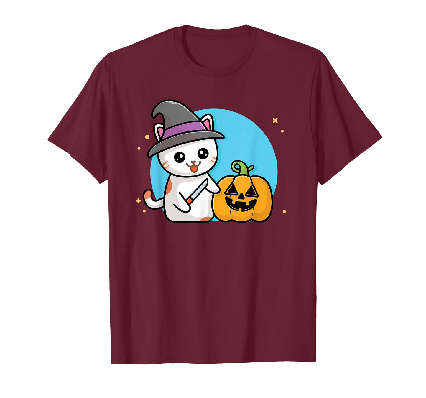 Halloween Cat Shirt, Witch Halloween Party T-Shirt