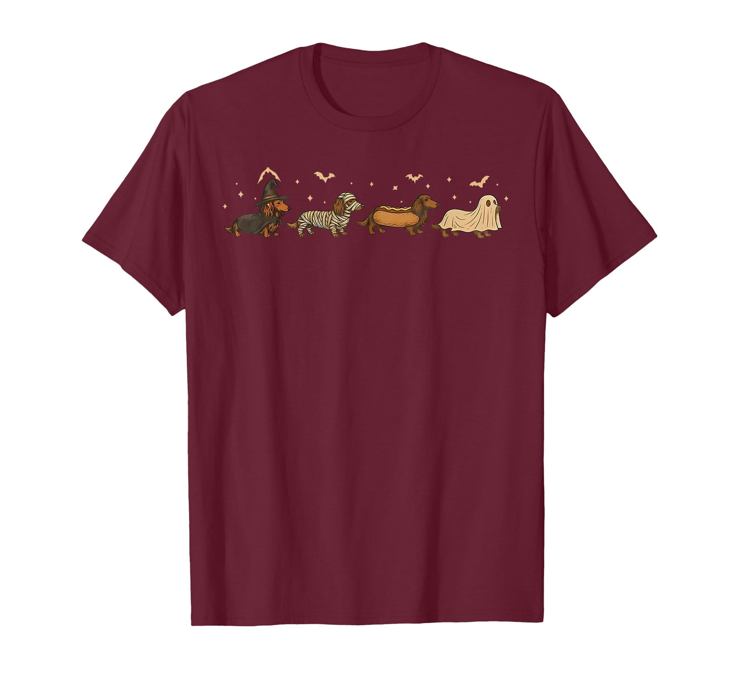 Dachshund Lover Dog Halloween Party Wear T-Shirt