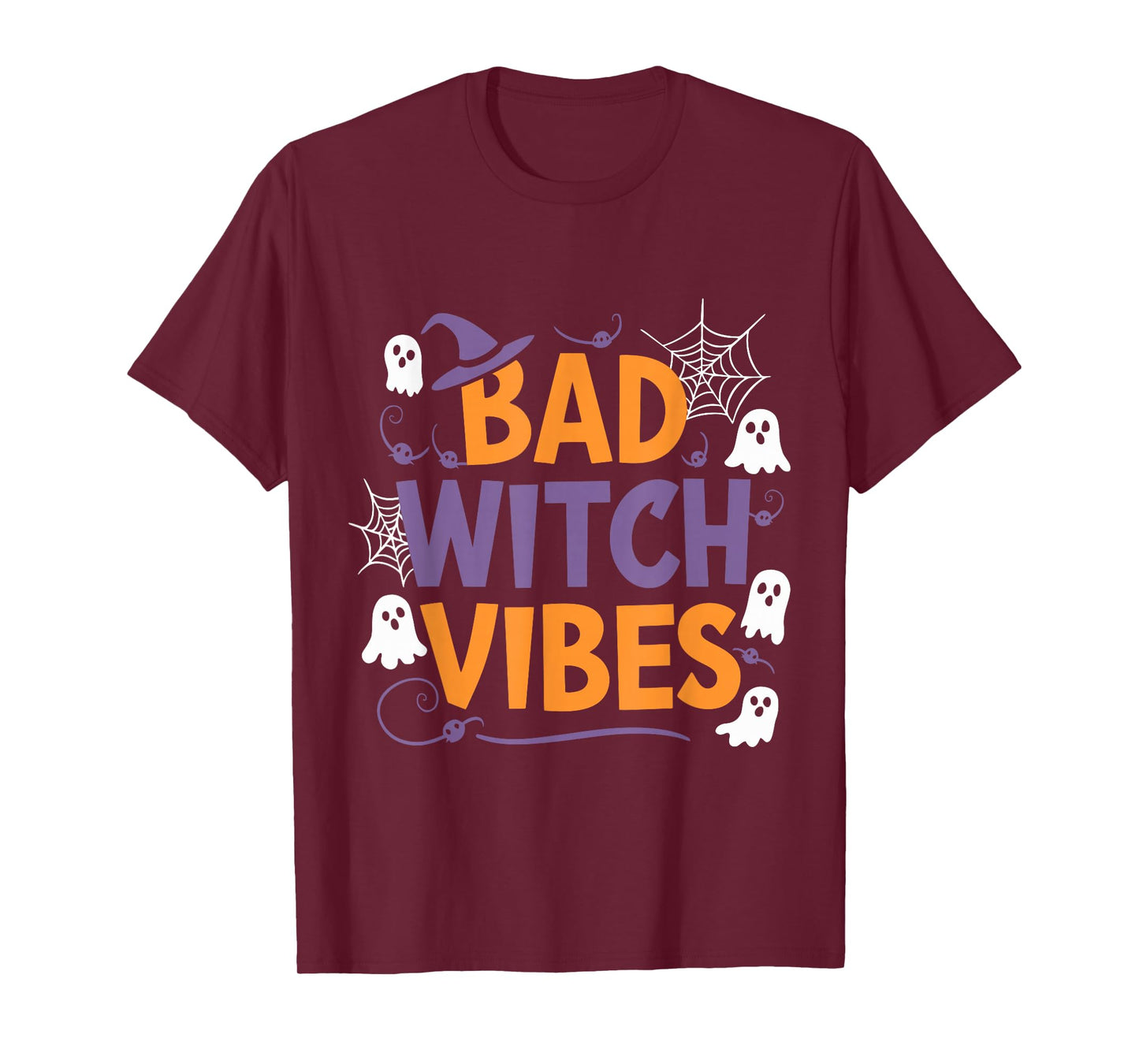Bad Witch Vibes Halloween T-Shirt