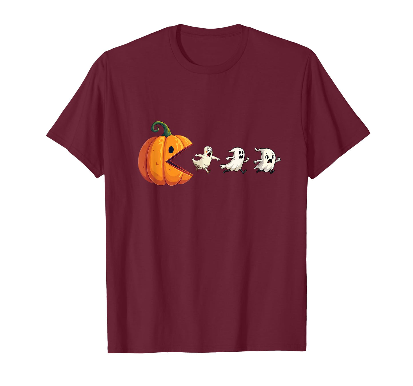 Amazing Spooky Creepy Halloween Pumpkin Ghosts T-Shirt
